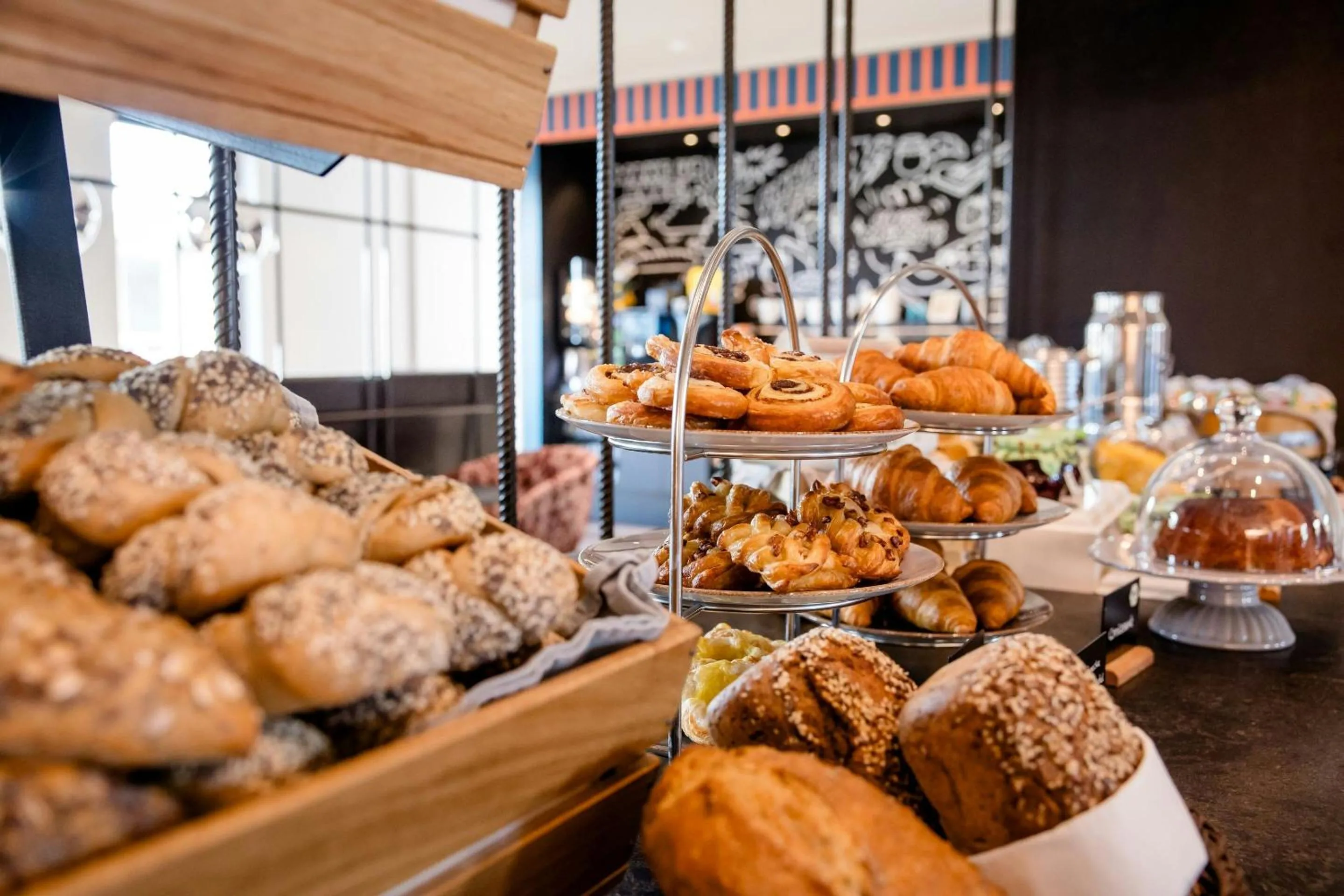 Buffet breakfast in Motel One Berlin-Potsdamer Platz