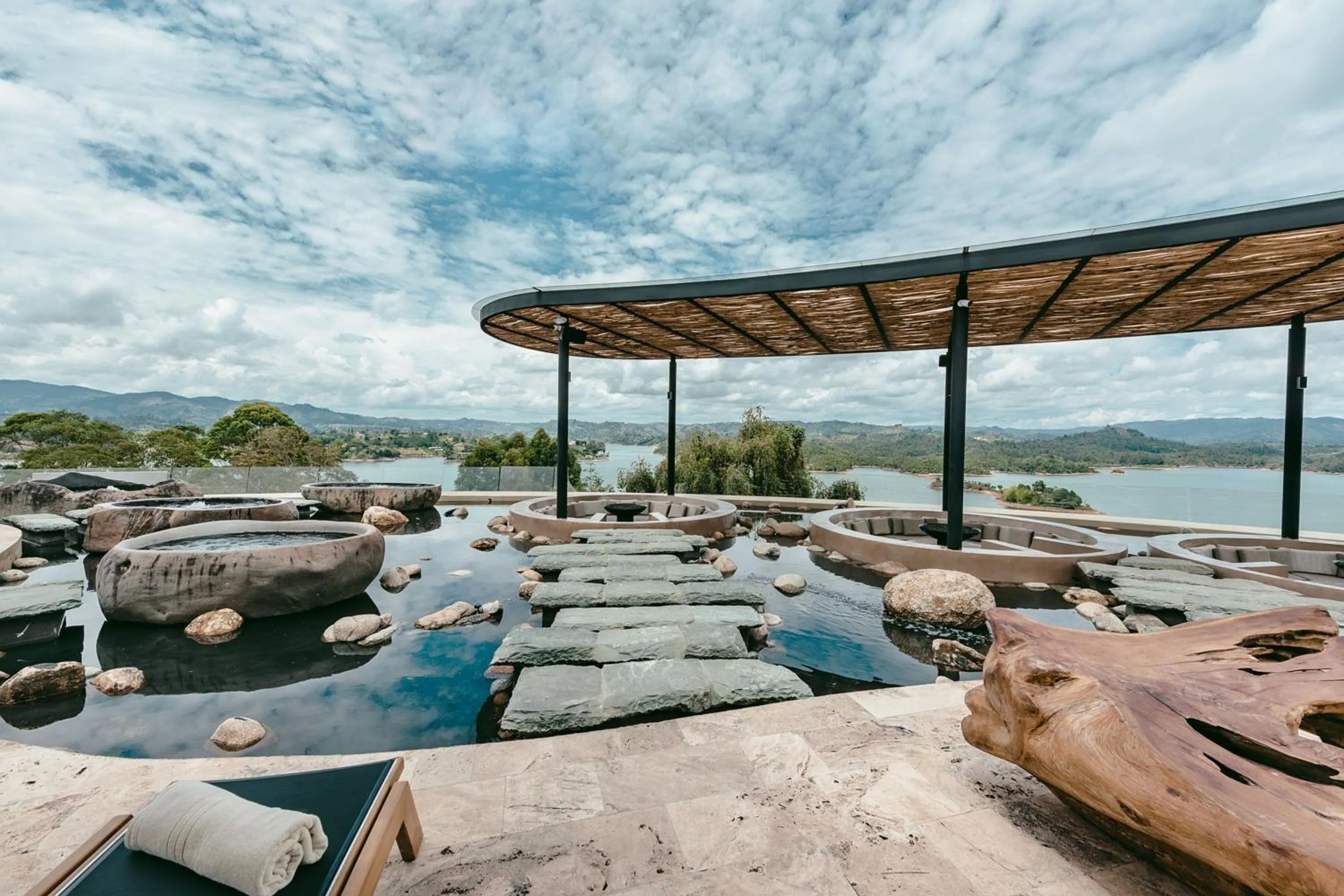 Swimming pool in The Brown, Guatape, Autograph Collection