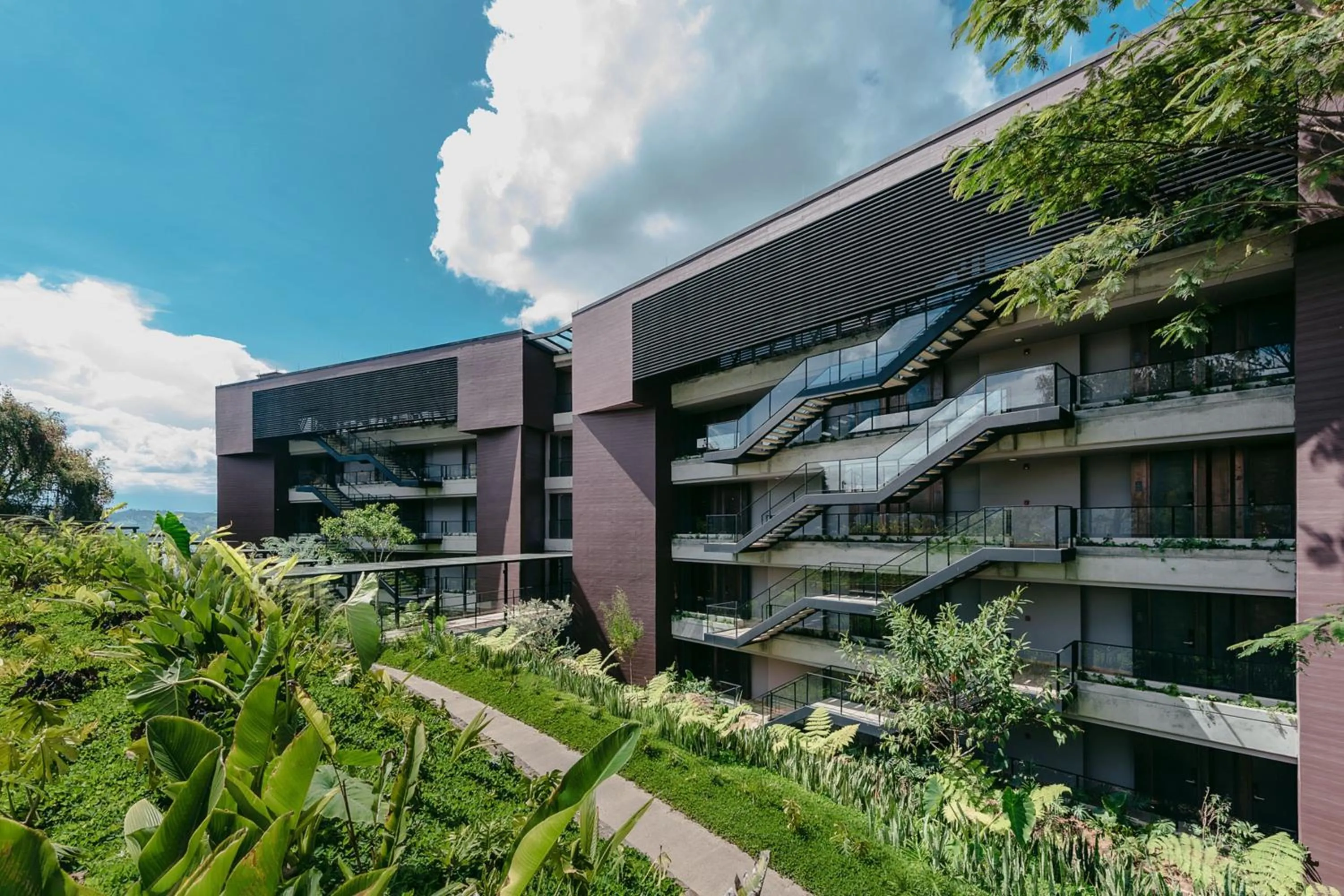 Property building in The Brown, Guatape, Autograph Collection
