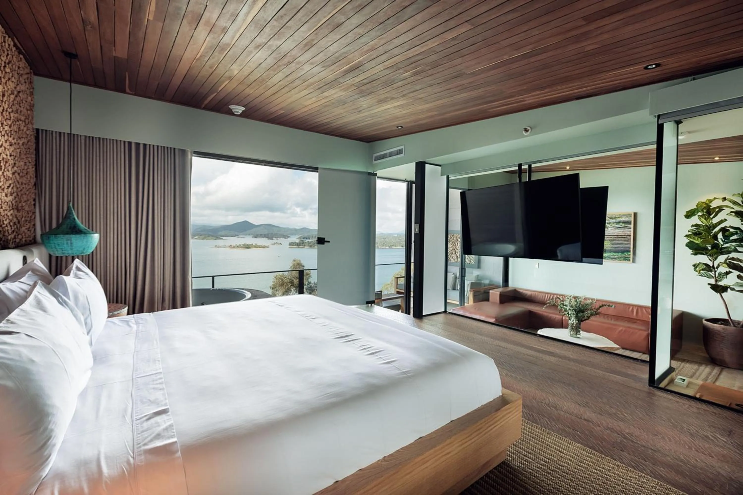 Photo of the whole room, Bed in Luxé by The Charlee