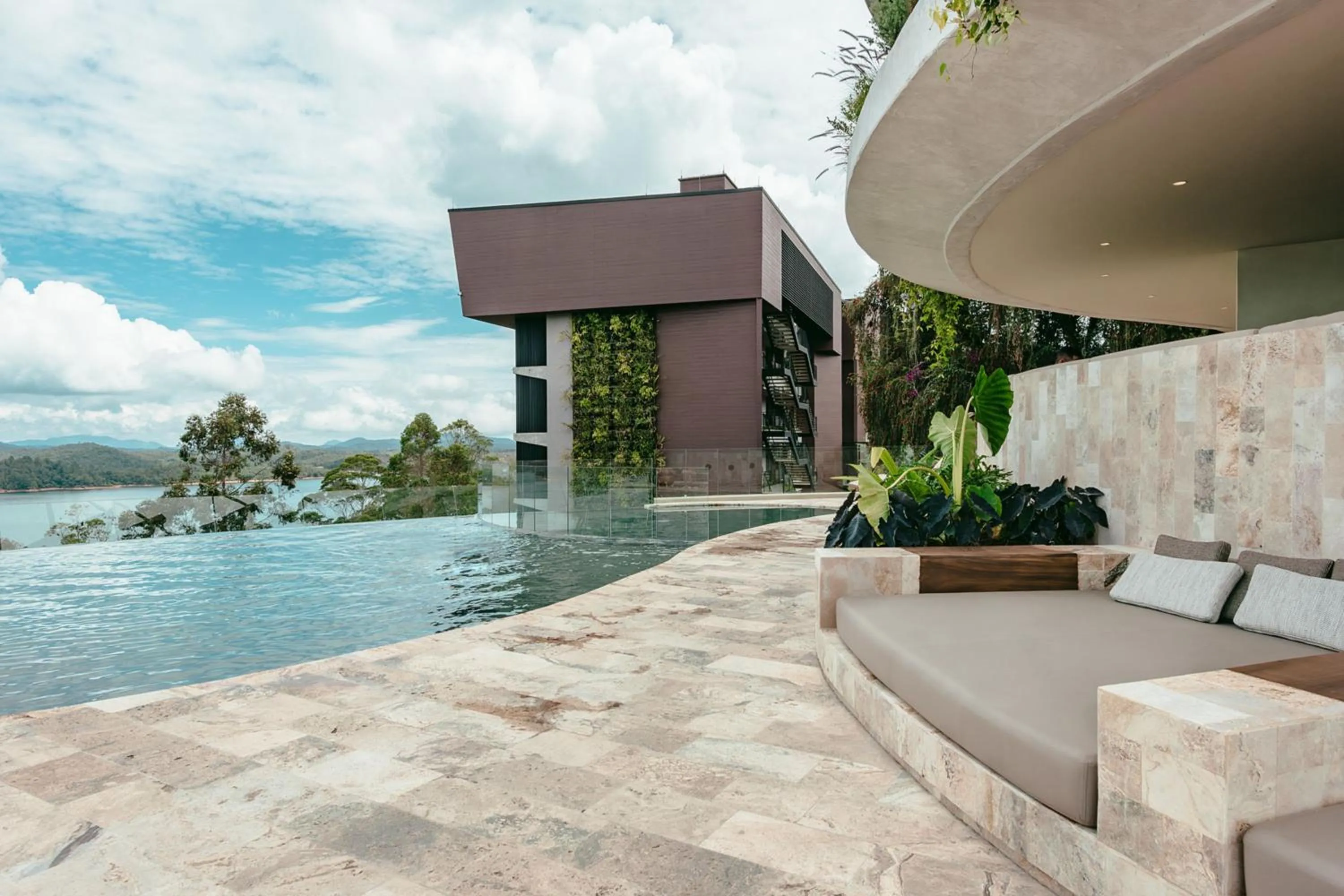 Swimming pool in The Brown, Guatape, Autograph Collection