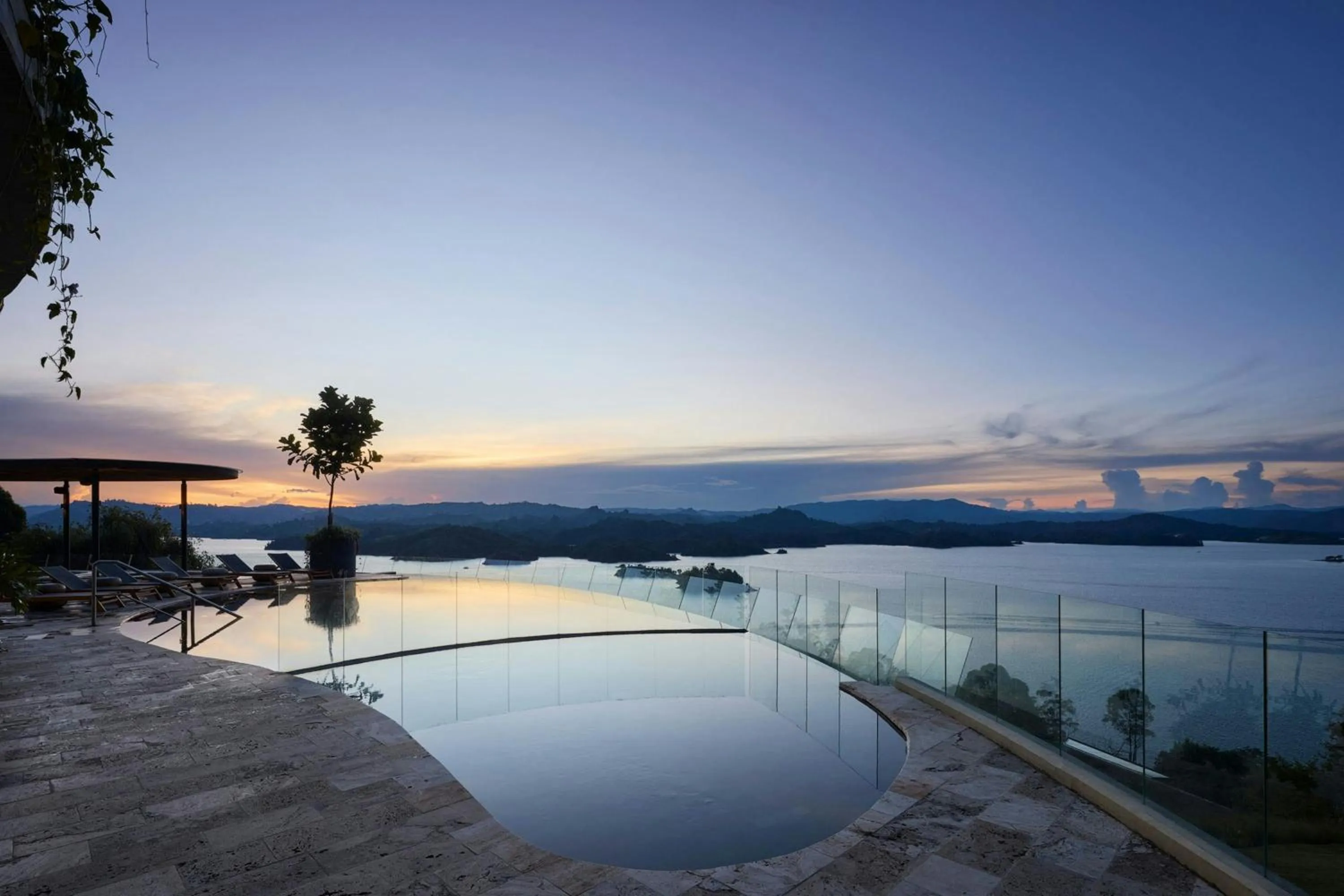 Swimming pool in The Brown, Guatape, Autograph Collection