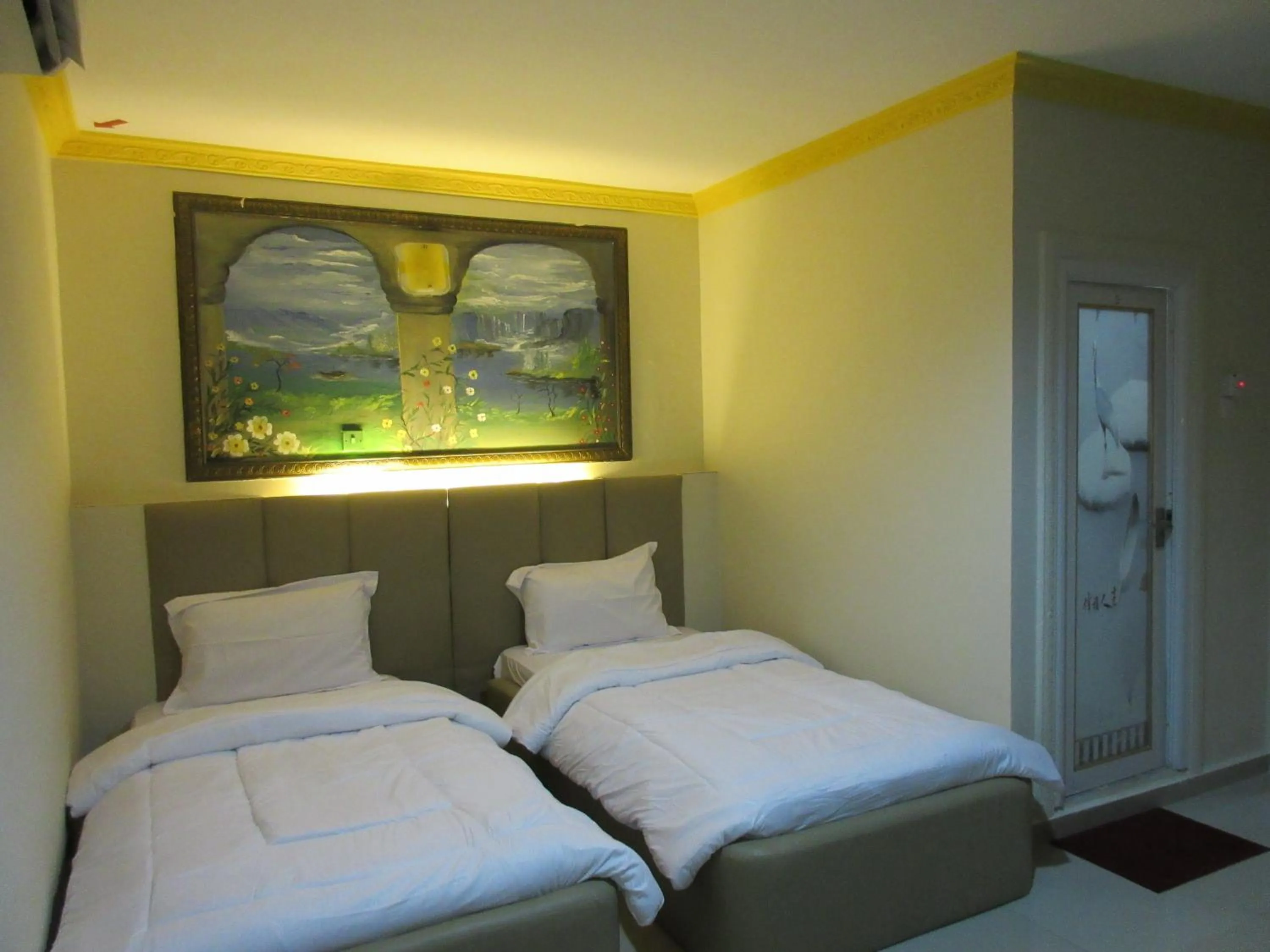 Bed in Hotel 01 Batam