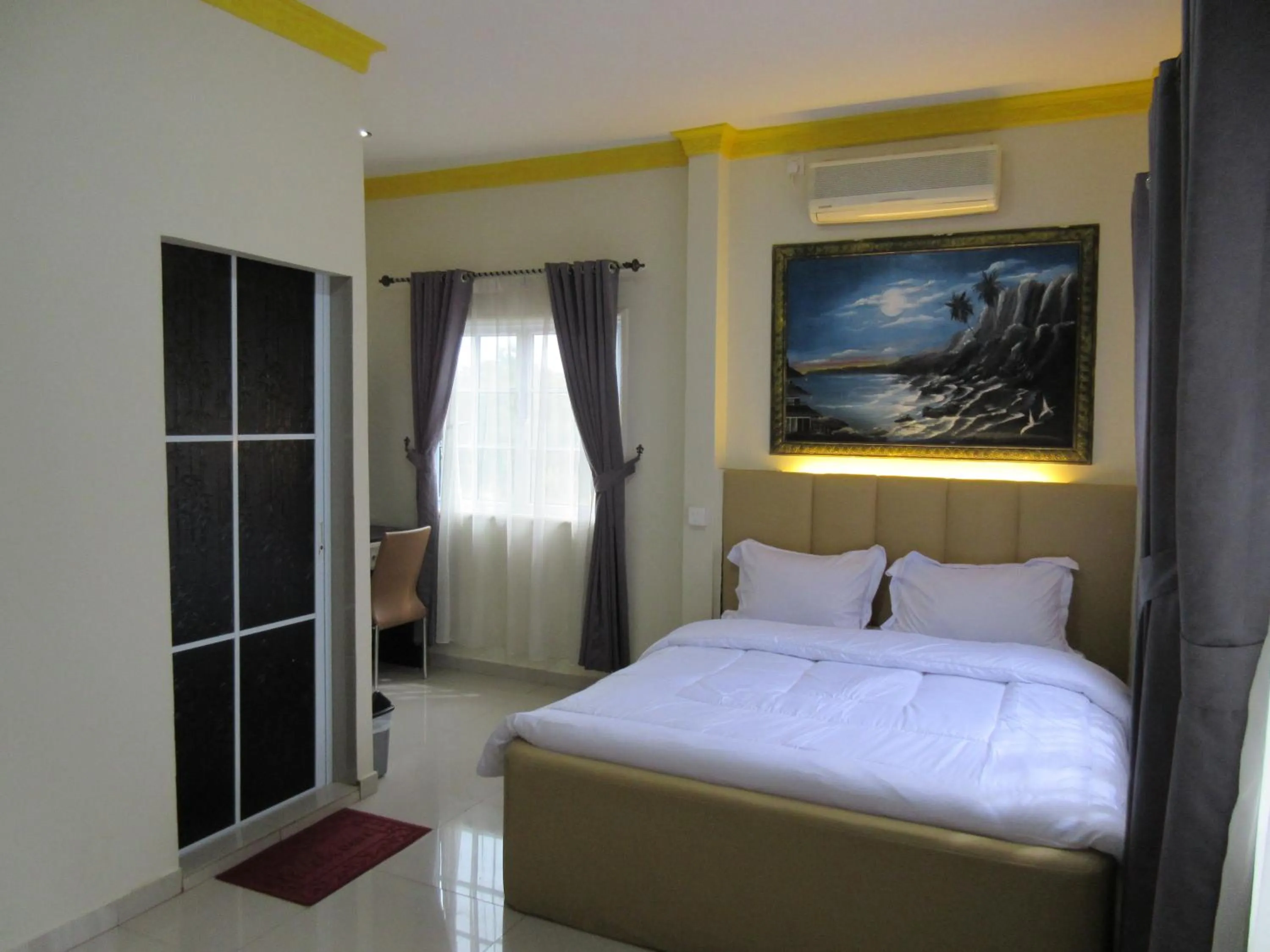 Bed in Hotel 01 Batam