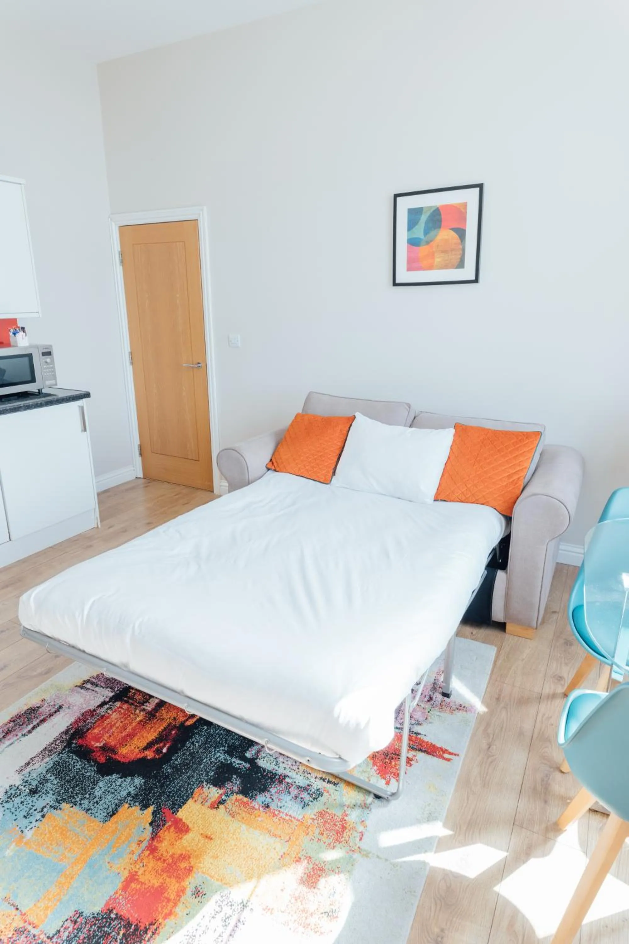 Bed in Queens Hotel & Spa