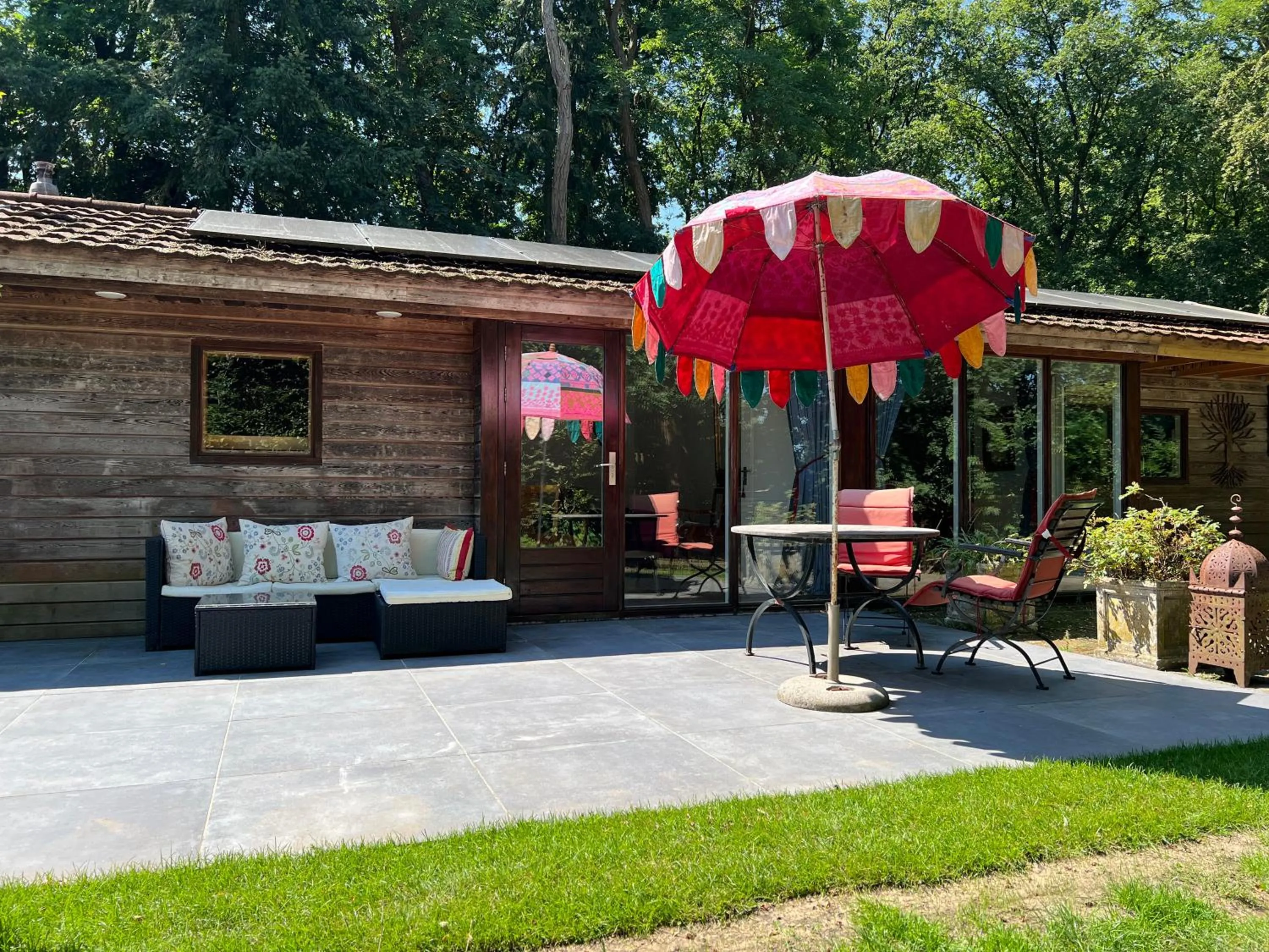 Balcony/Terrace in Villa de Nachtegaal