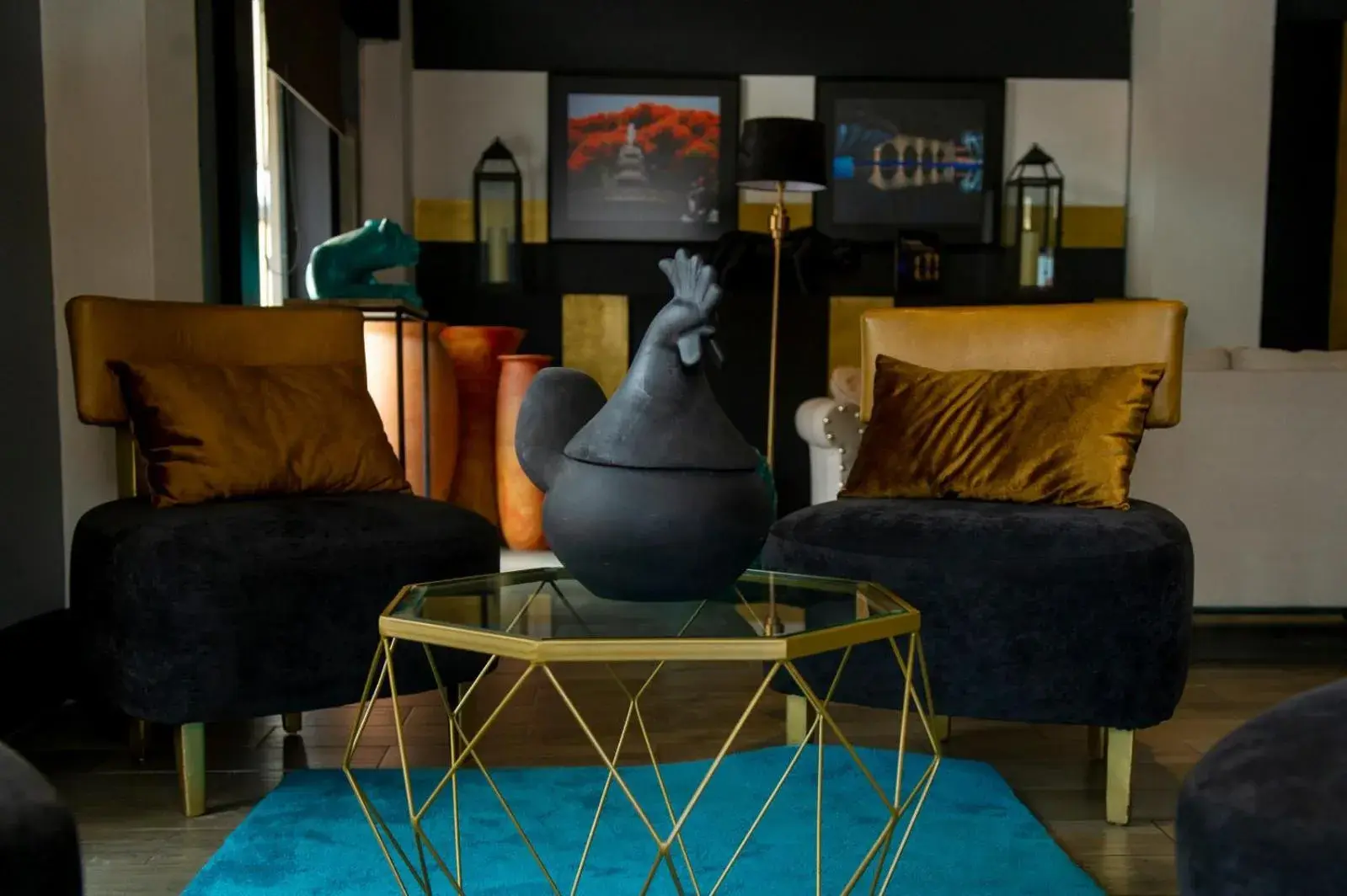 Living room in Hotel Internacional Living room in Hotel Internacional