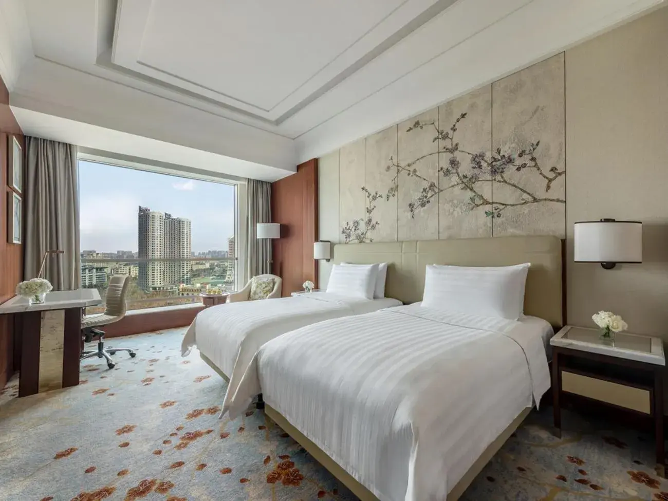 Bedroom, Bed in Shangri-La Qinhuangdao Bedroom, Bed in Shangri-La Qinhuangdao