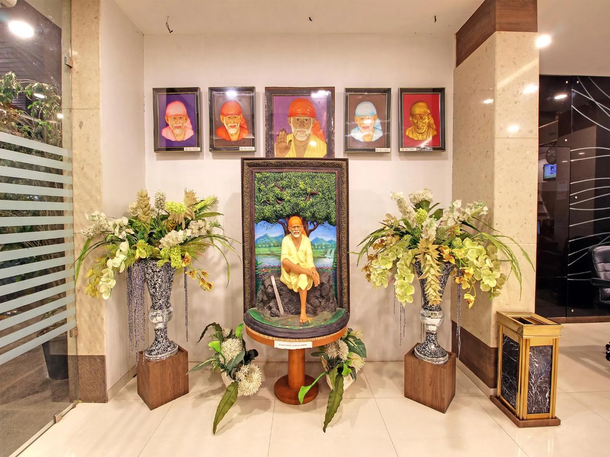 Place of worship in Hotel Sai Jashan Shirdi - Where blessings & comfort meet