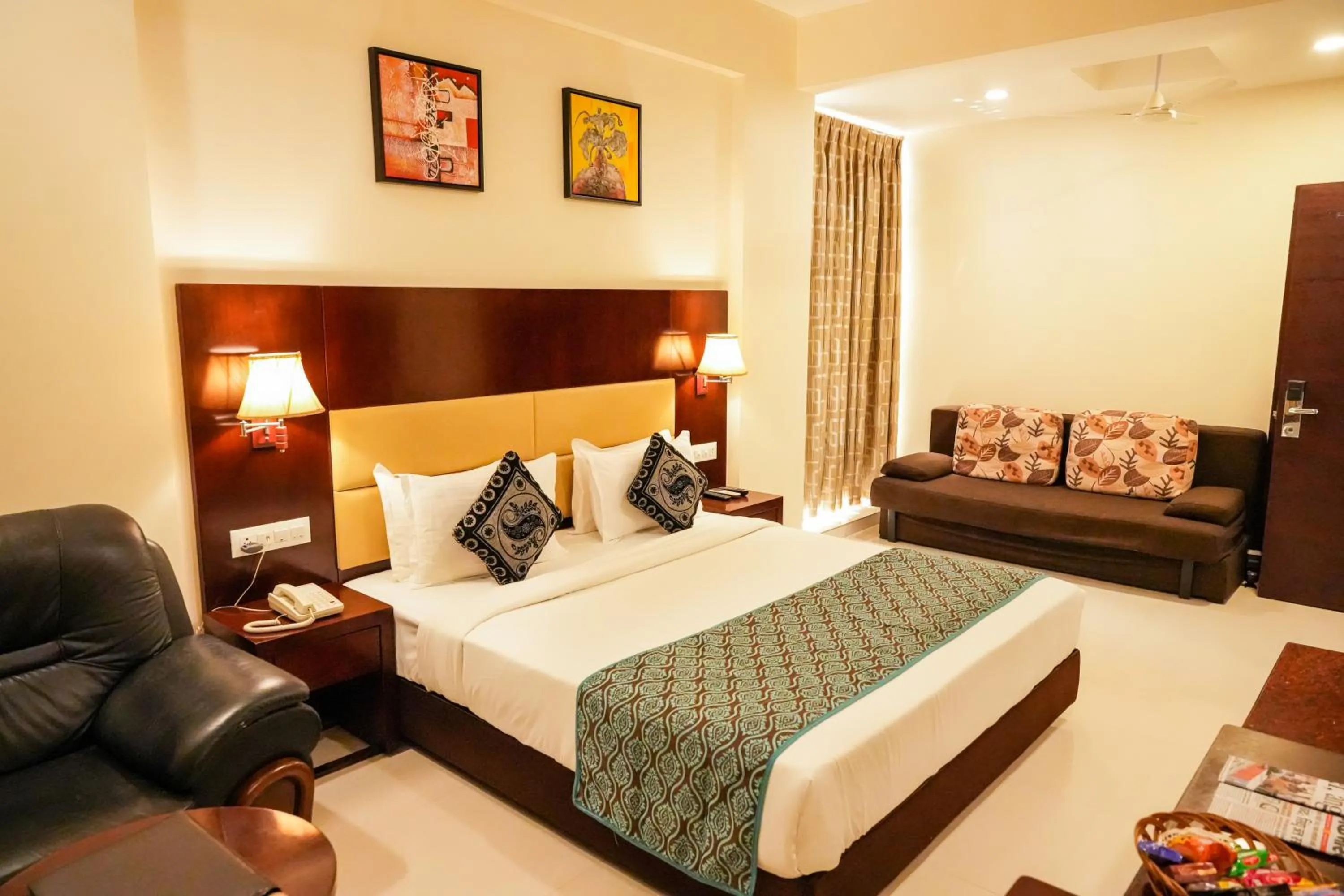 Bed in Hotel Sai Jashan Shirdi - Where blessings & comfort meet