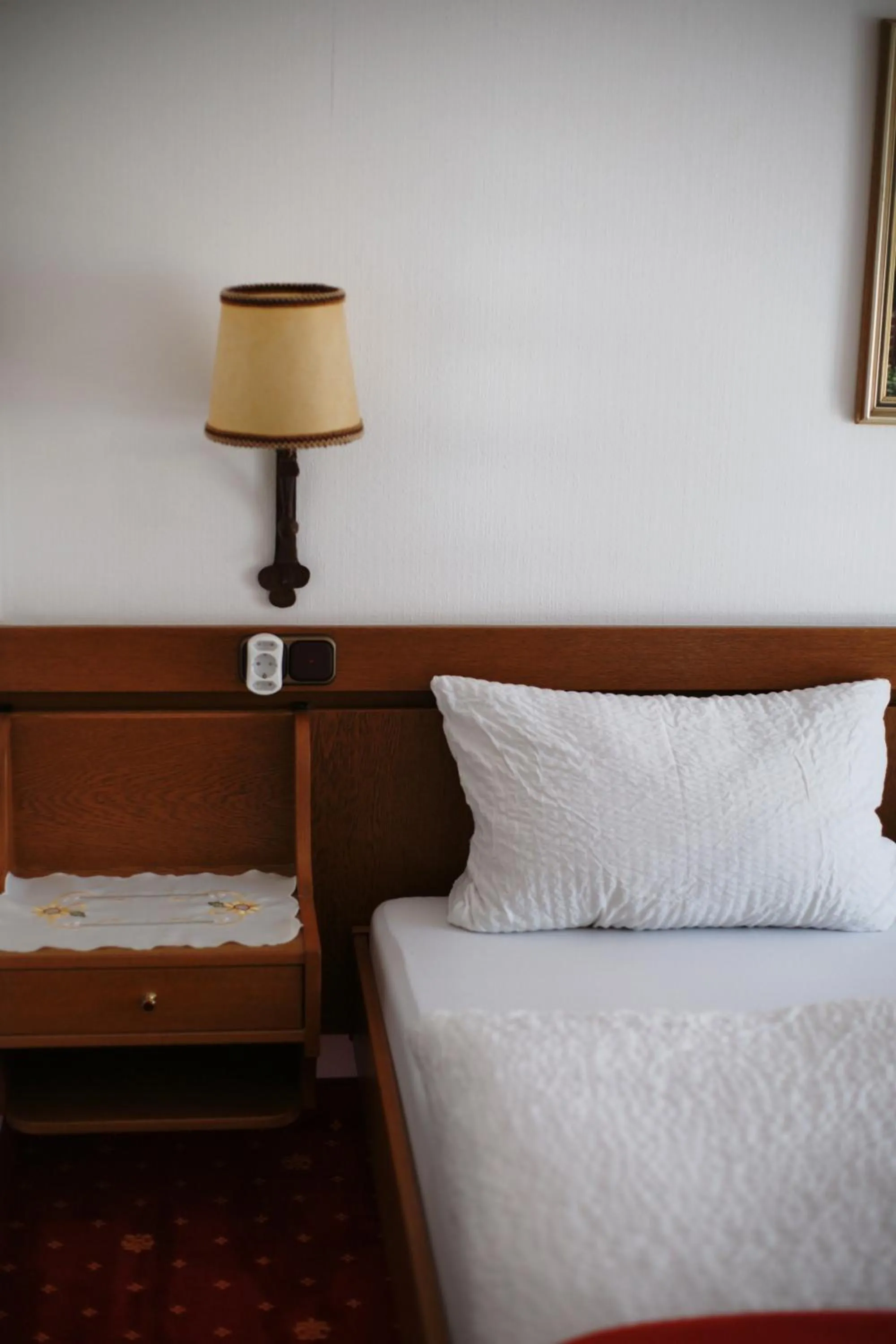 Bed in Hotel St. Georg