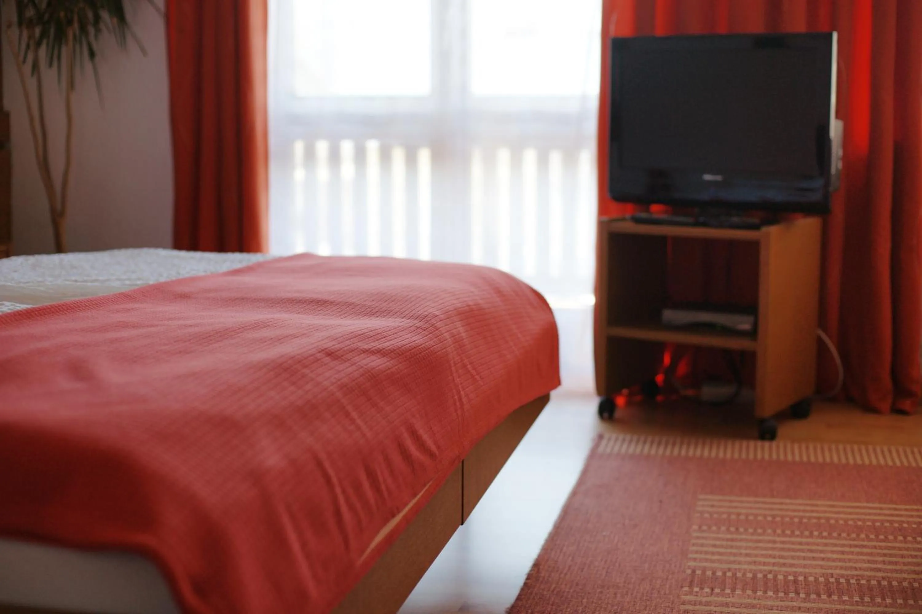 Balcony/Terrace, Bed in Hotel St. Georg