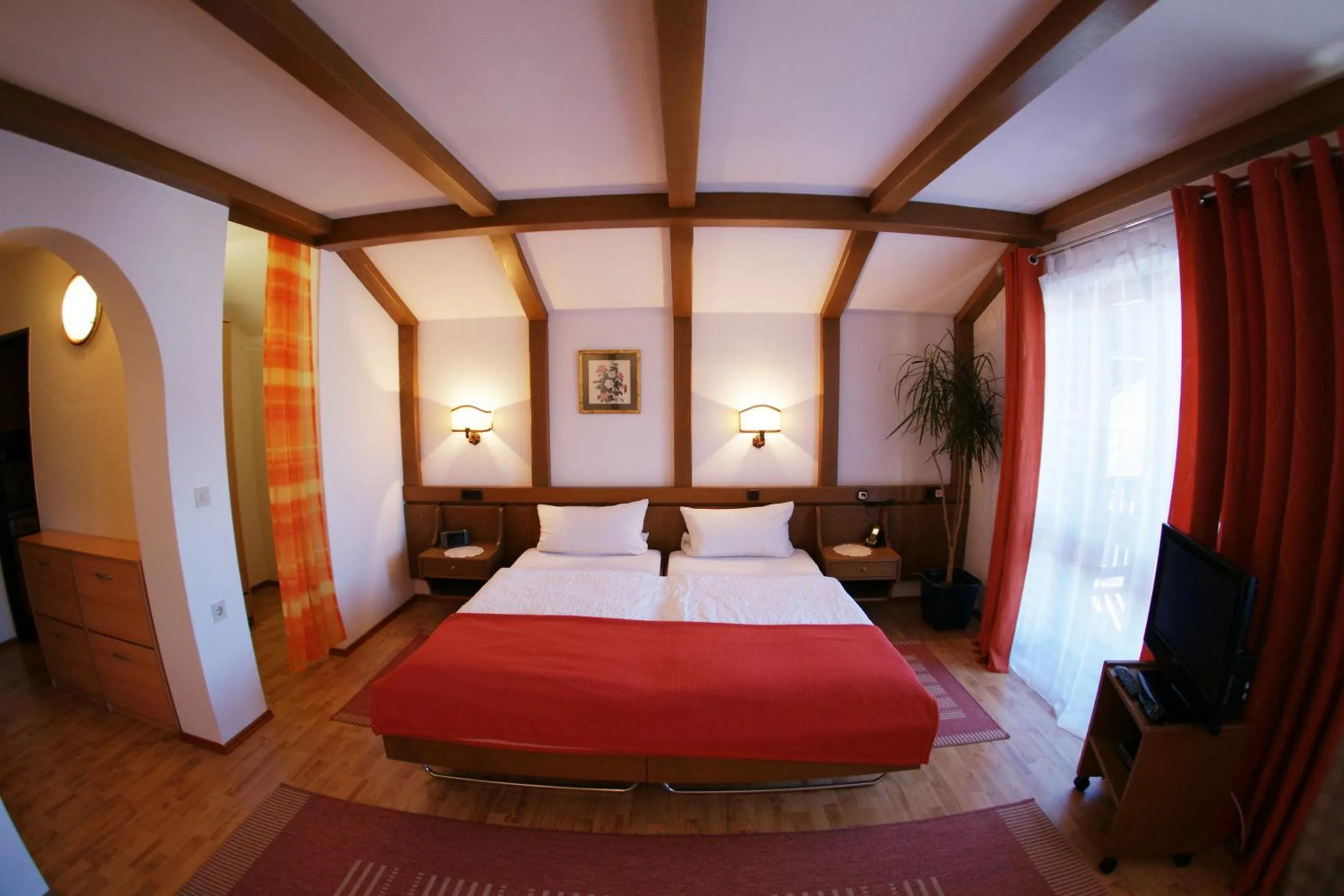 Photo of the whole room, Bed in Hotel St. Georg