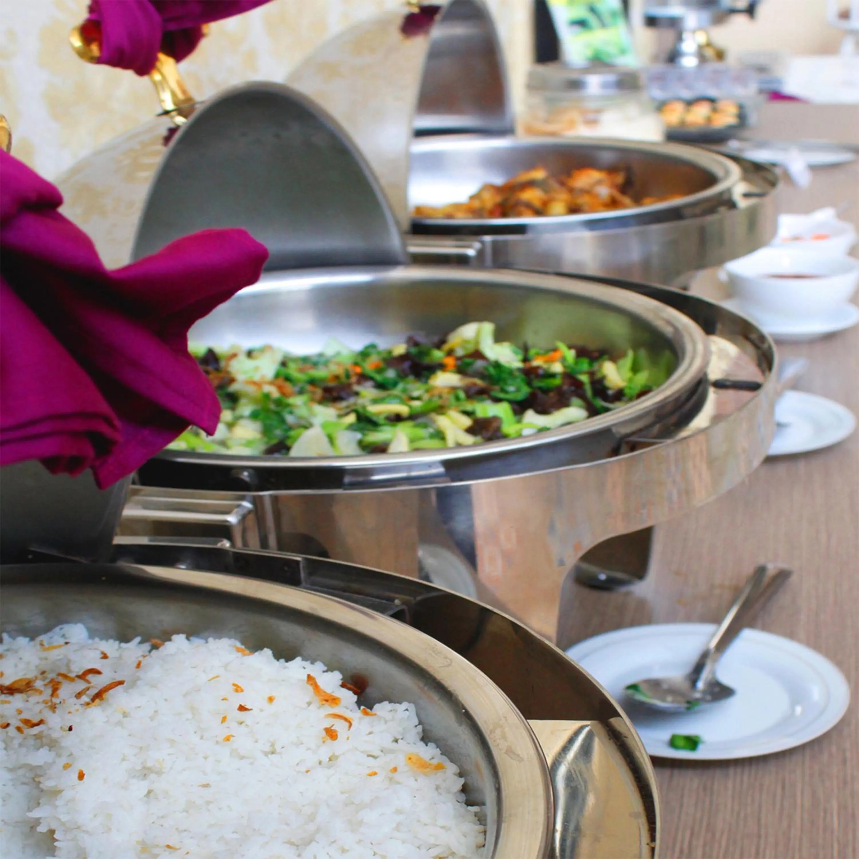 Food in D'Kalpa Hotel Demangan Yogyakarta