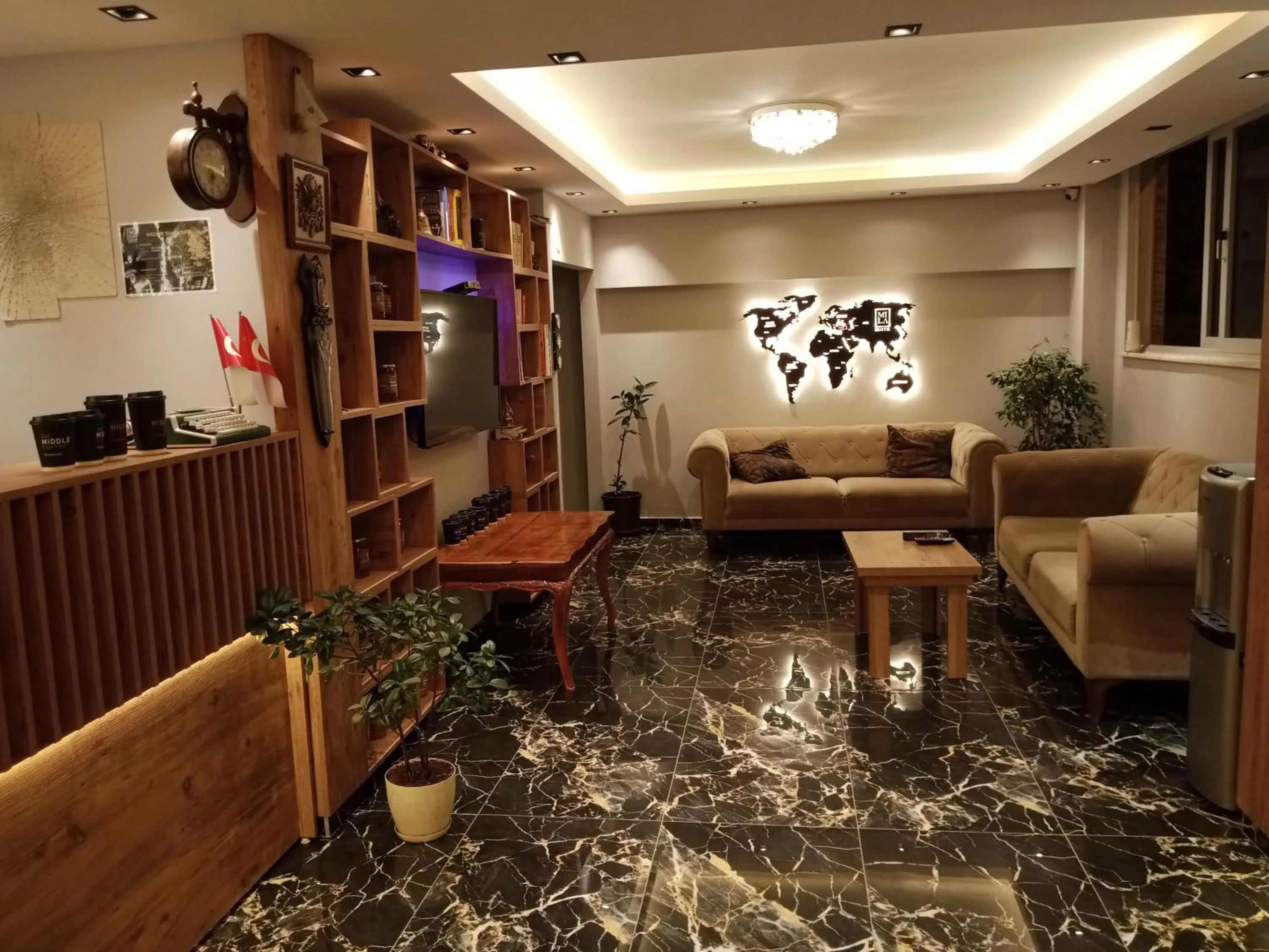 Lobby or reception in MİLA SUİTE