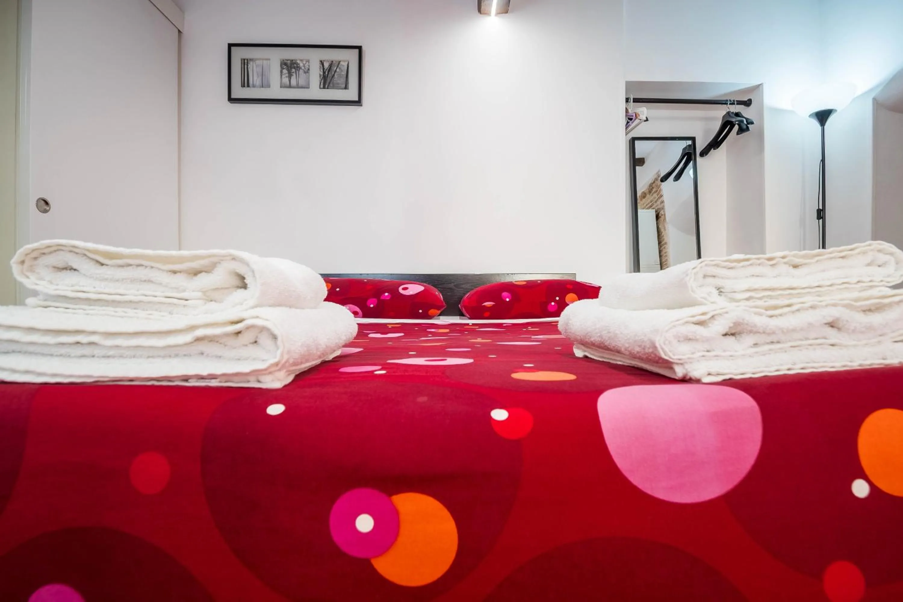 Bedroom, Bed in Apartment Gaia