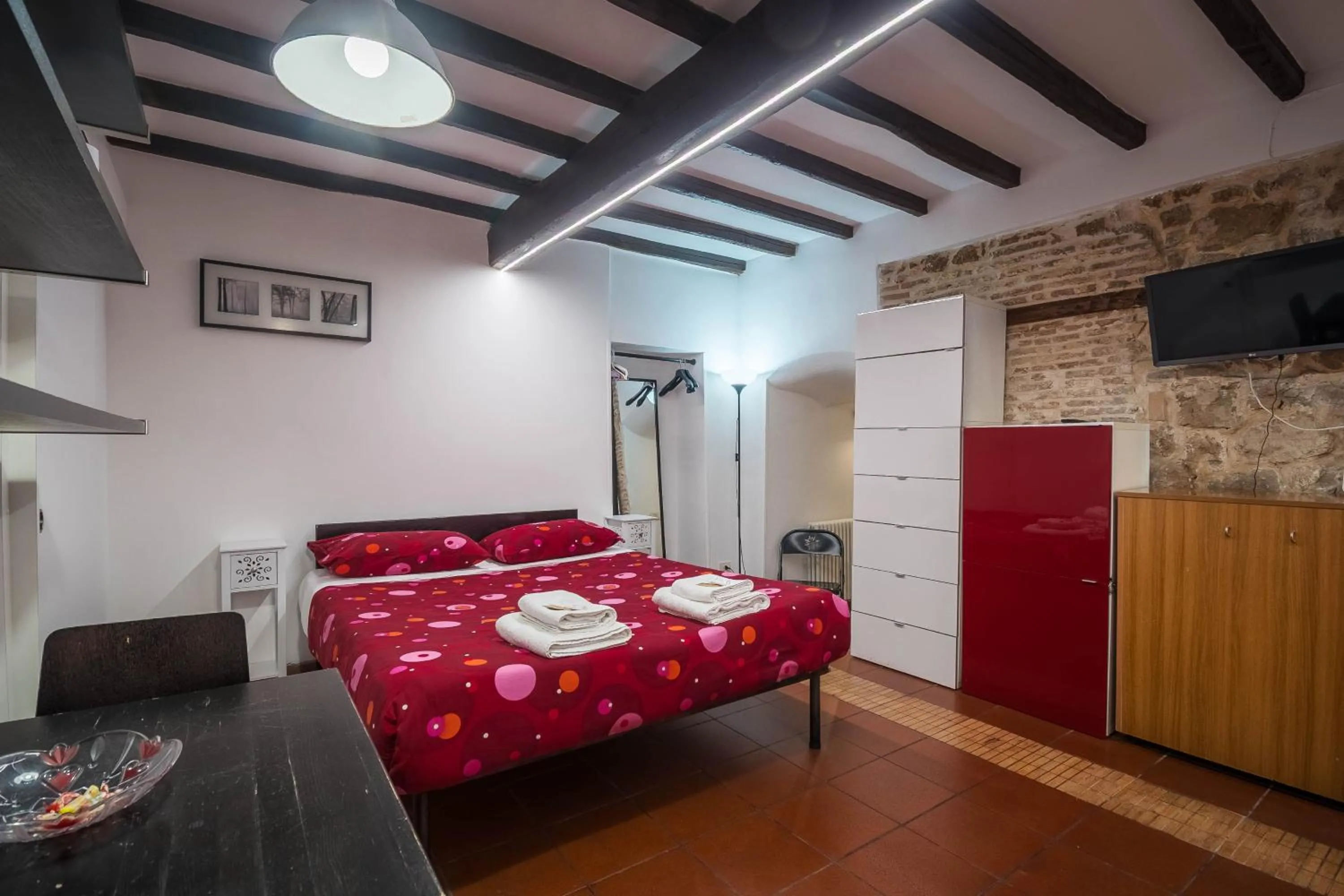 Bed in Apartment Gaia