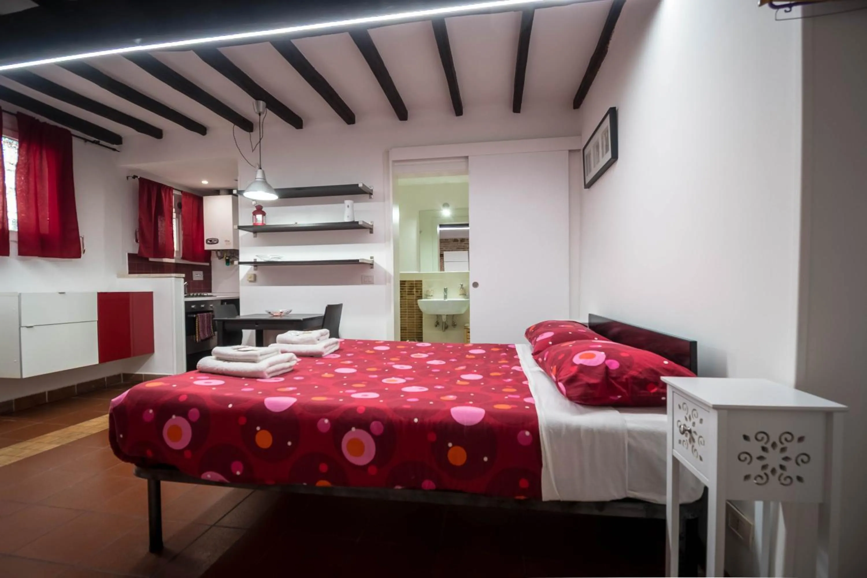 Photo of the whole room, Bed in Apartment Gaia