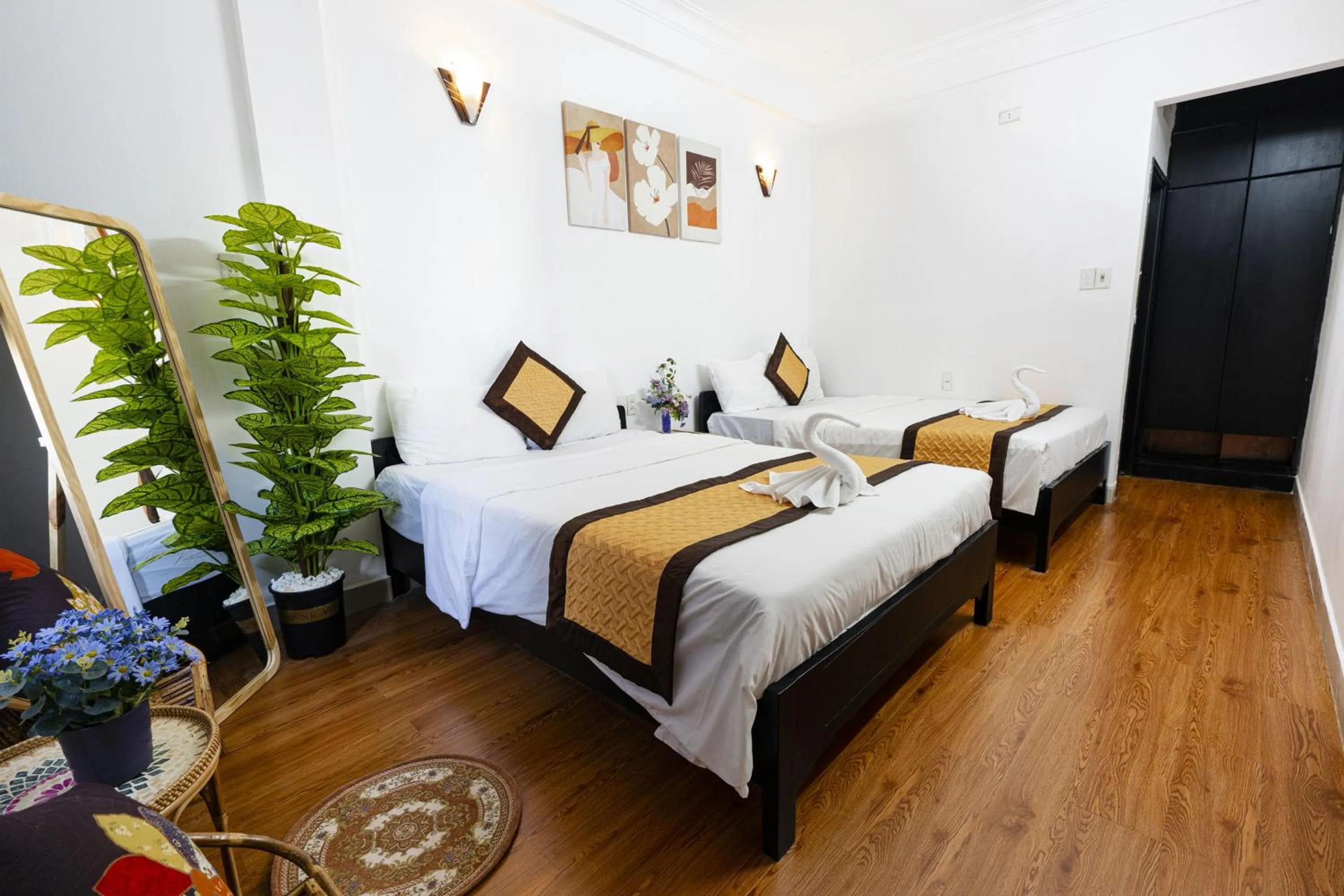 Bed in Casablanca Hotel