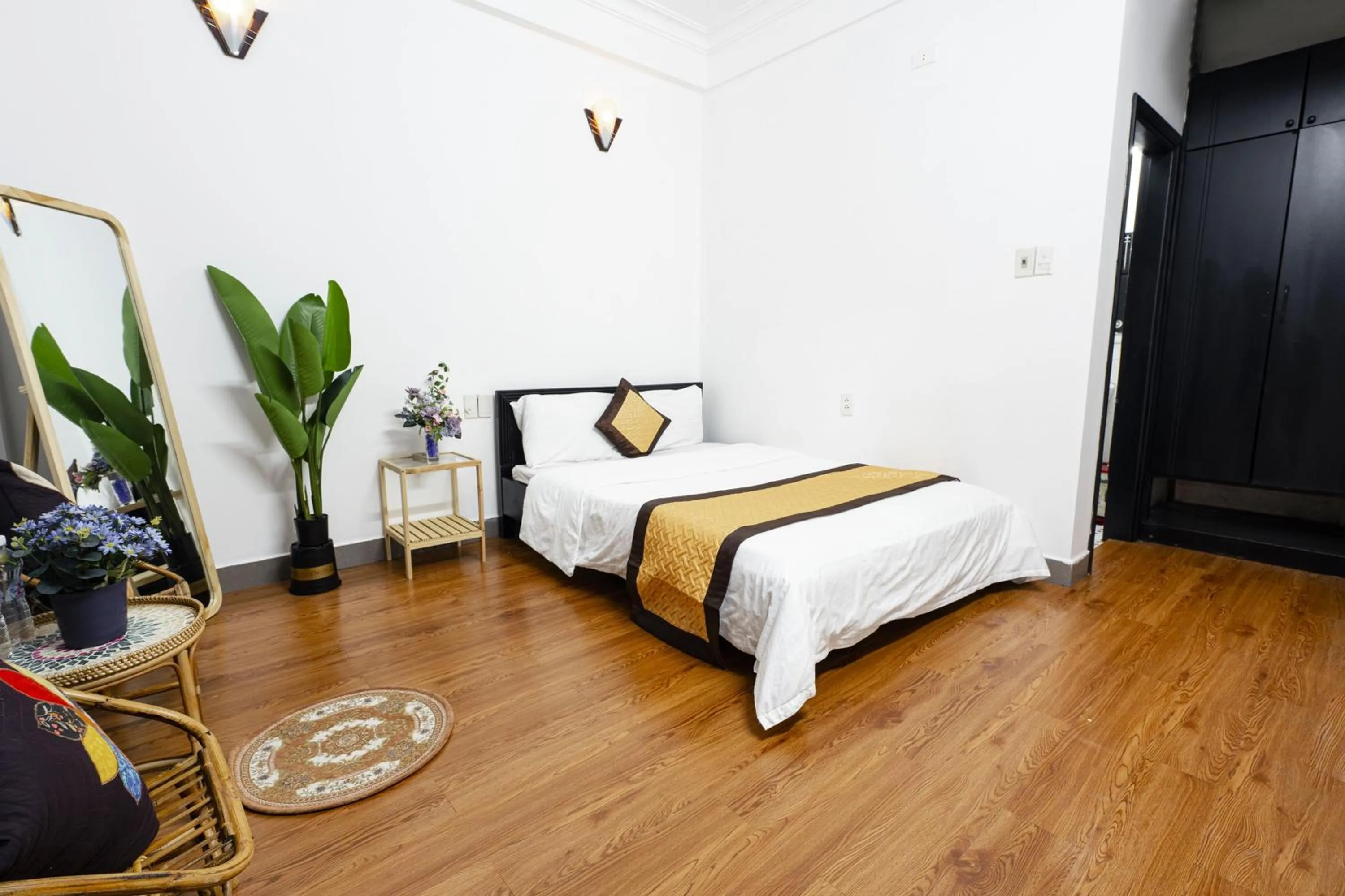 Decorative detail, Bed in Casablanca Hotel