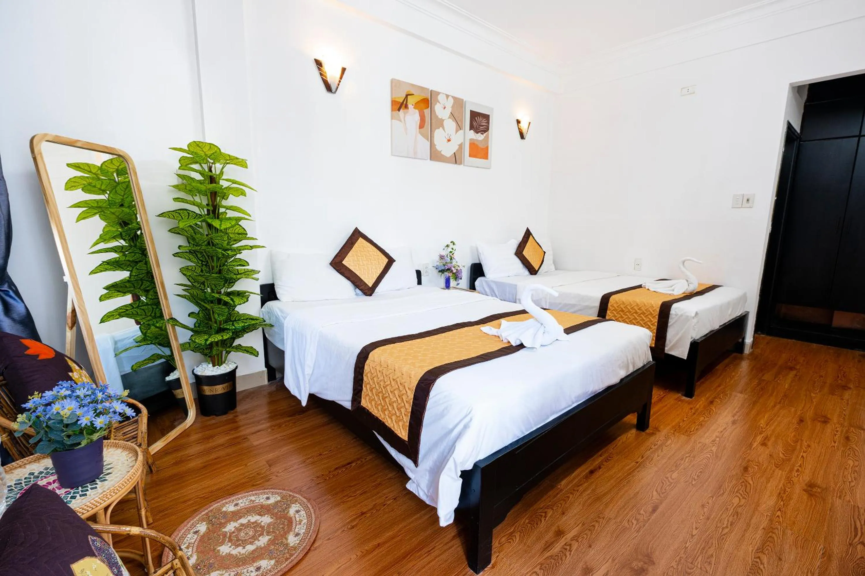 Bed in Casablanca Hotel