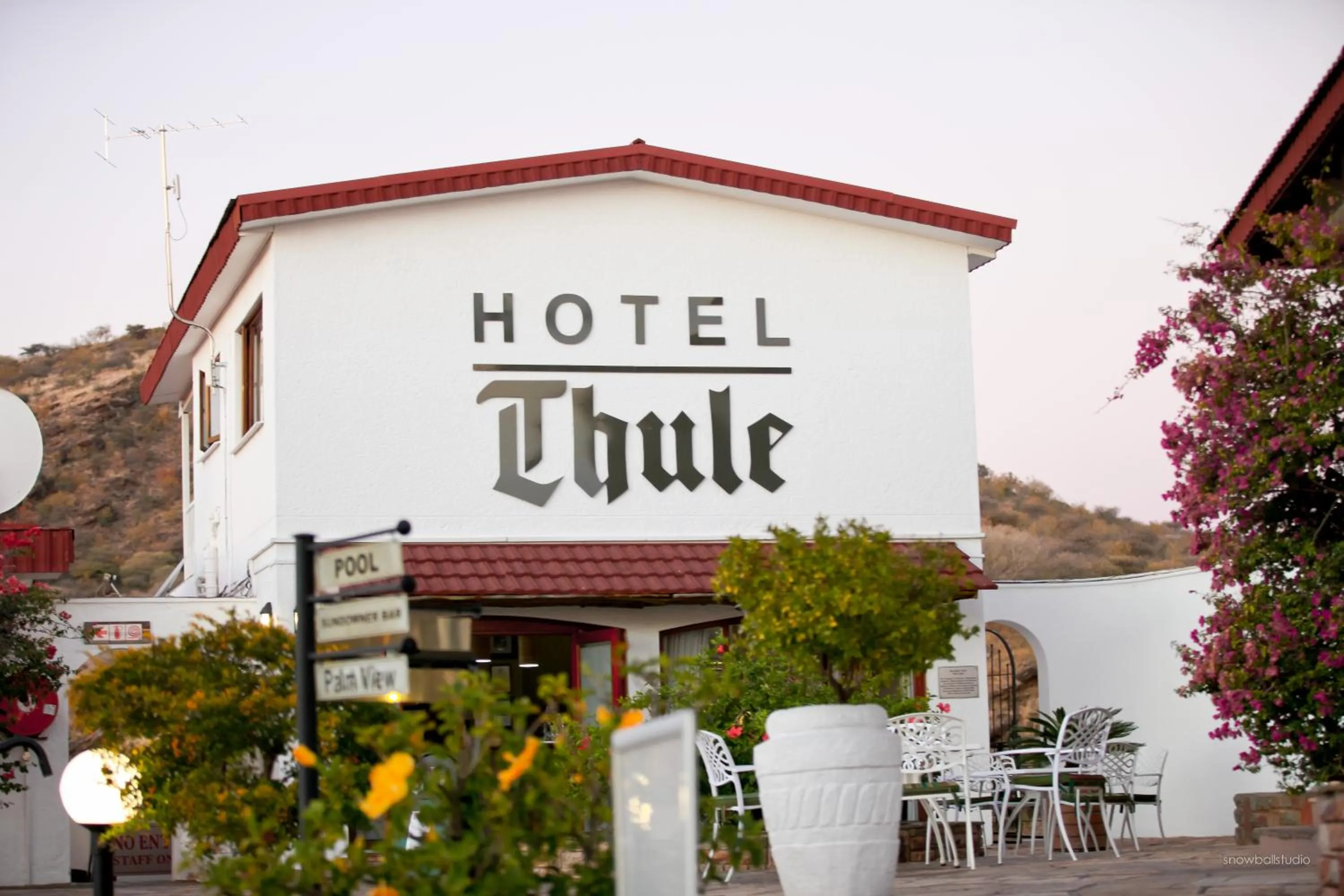 Property building in Hotel Thule