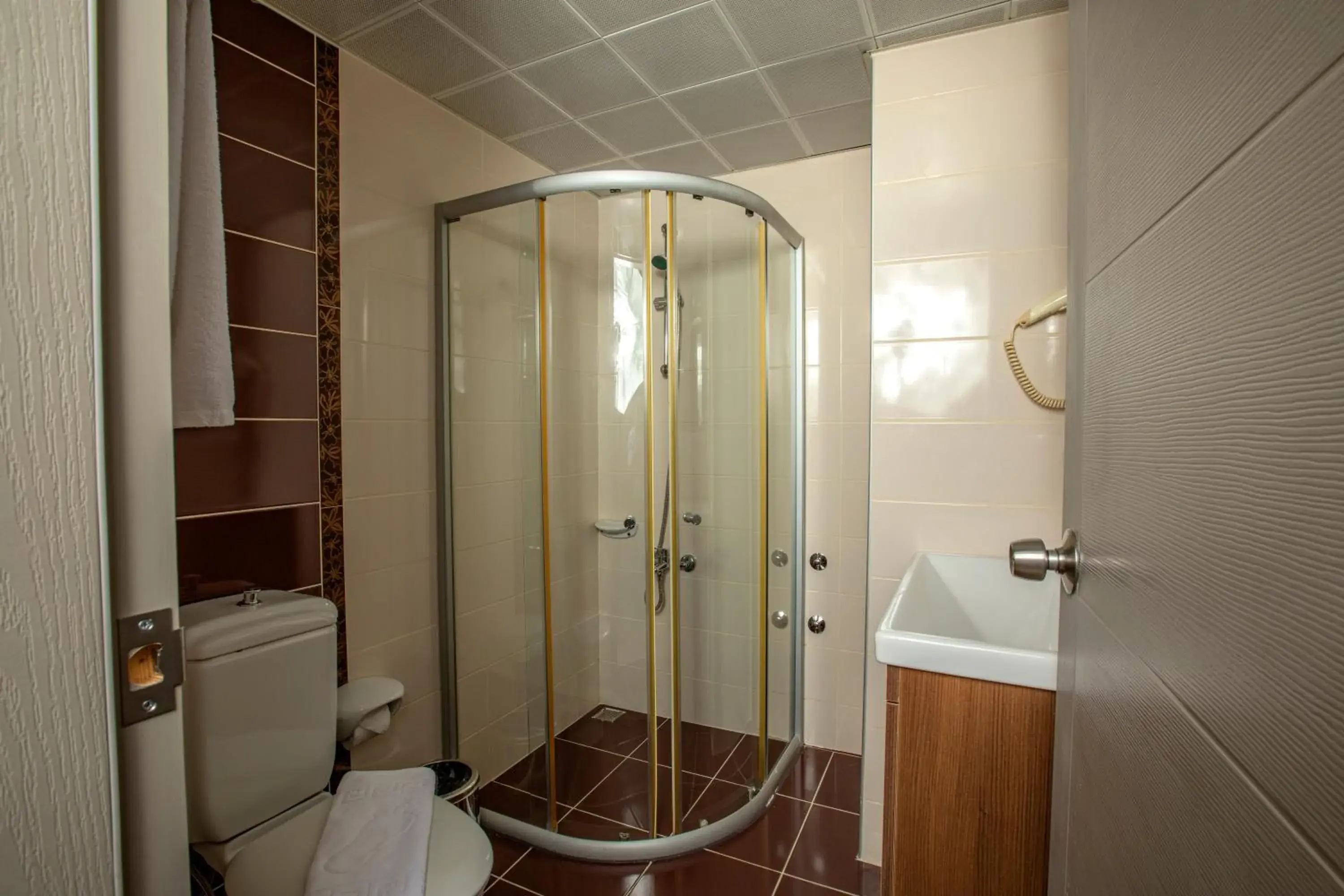 Bathroom in Perle Apart Hotel Bathroom in Perle Apart Hotel