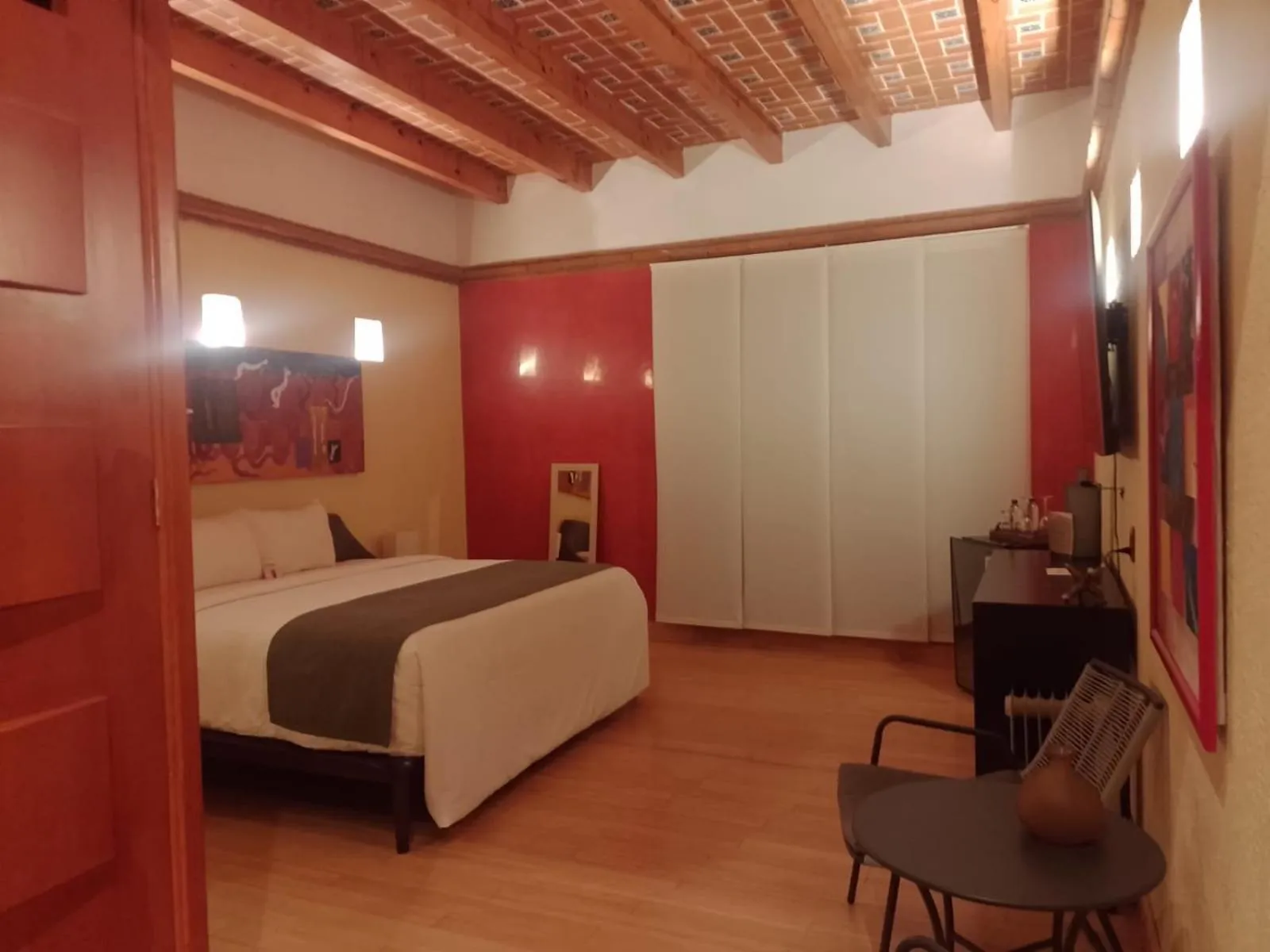 Bed in HOTEL BOUTIQUE CASA DEL BOSQUE