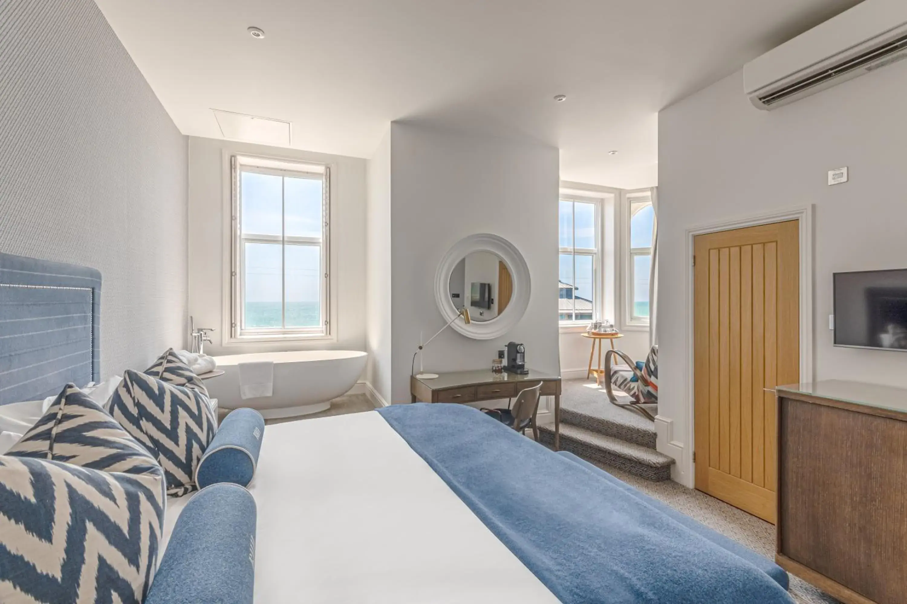 Bedroom, Bed in Harbour Hotel & Spa Brighton Bedroom, Bed in Harbour Hotel & Spa Brighton