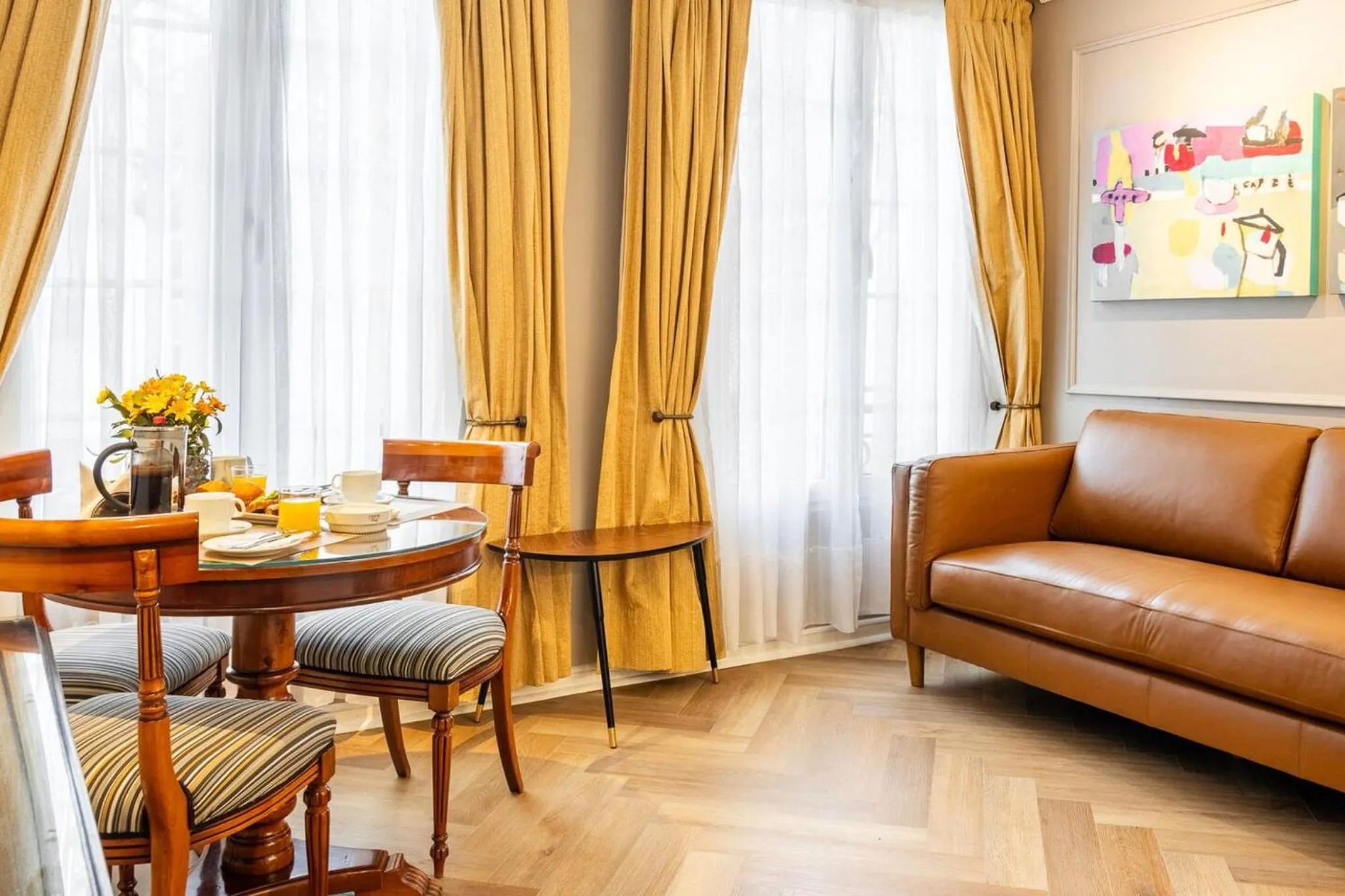 Living room in Orly Suites