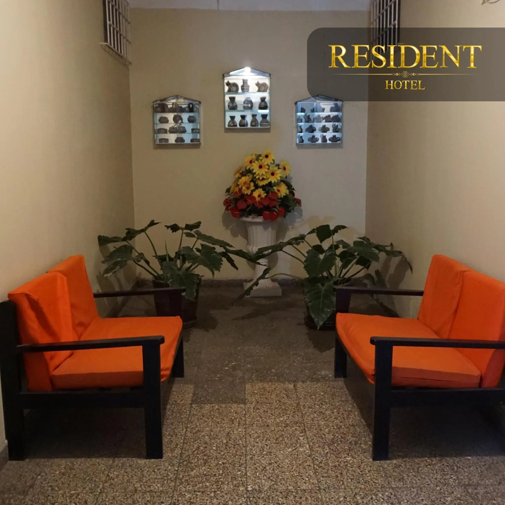 Living room in Hotel Resident Piura