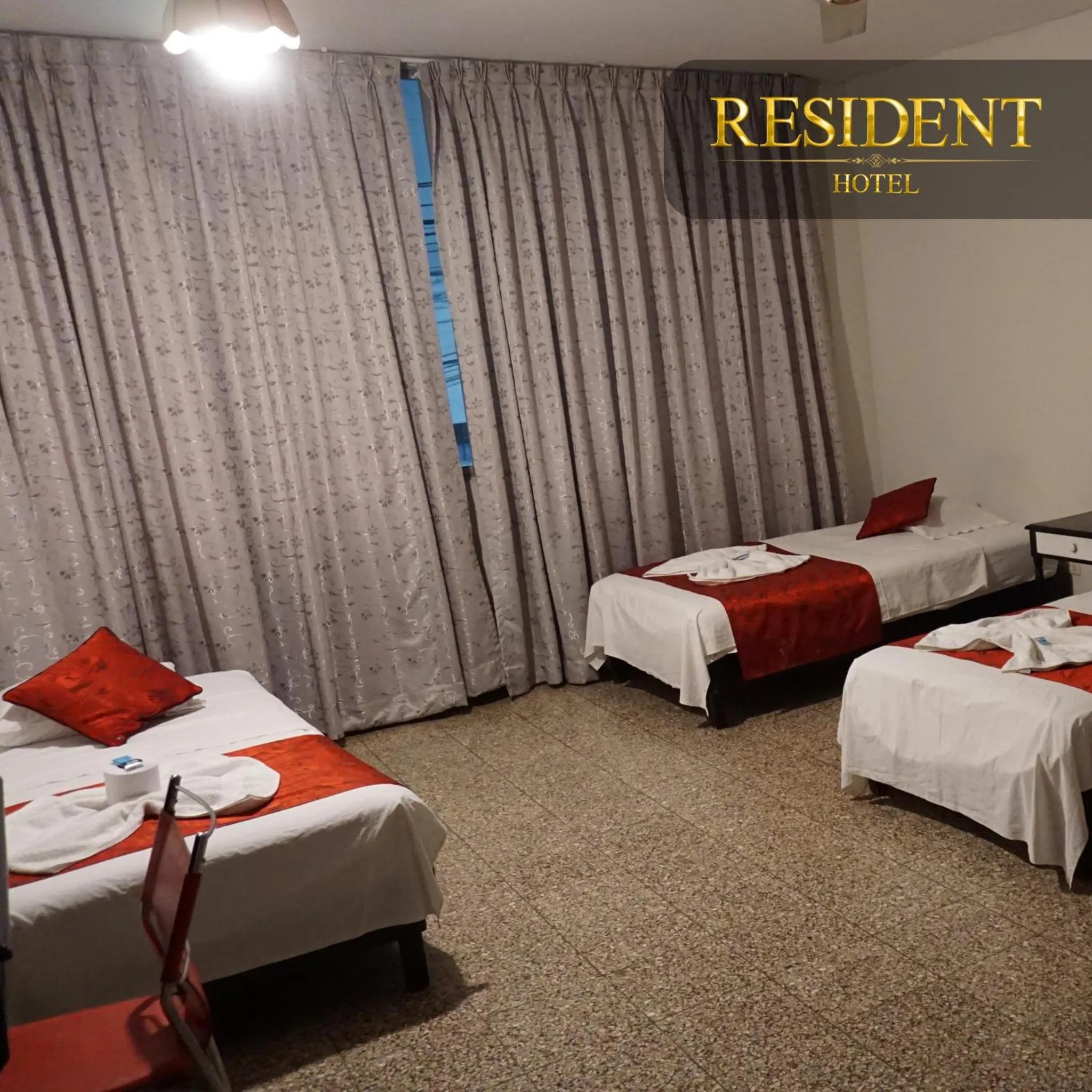 Bed in Hotel Resident Piura