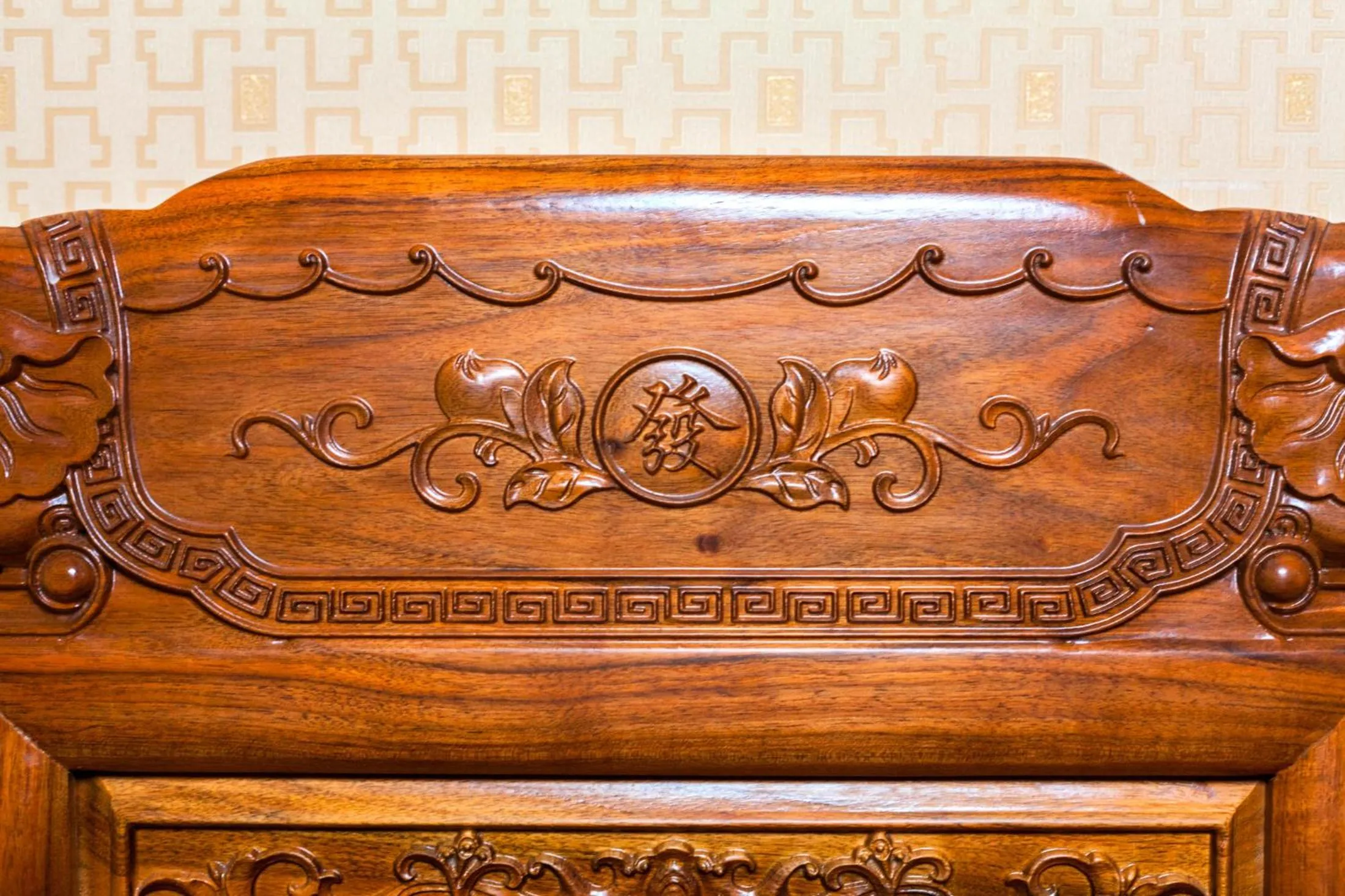Decorative detail in Pingyao Harmony Hotel