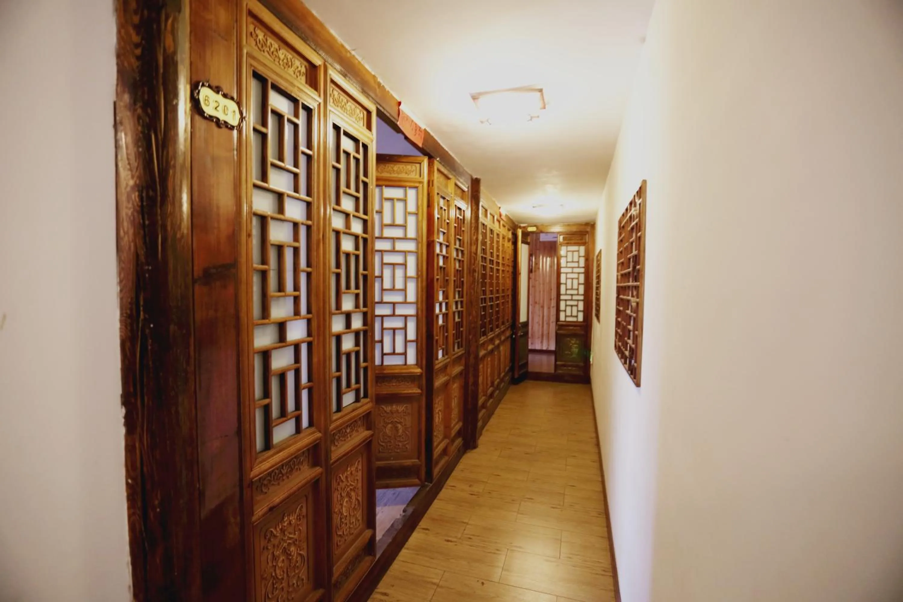 Decorative detail in Pingyao Harmony Hotel