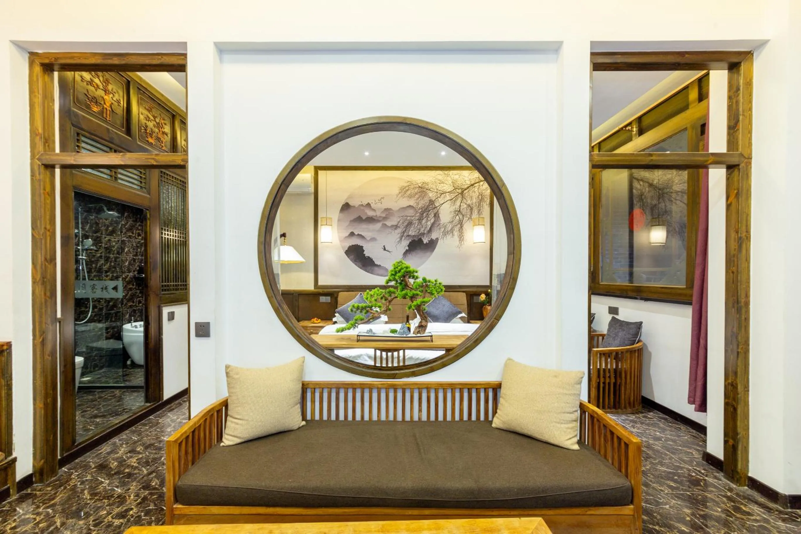 Living room in Pingyao Harmony Hotel