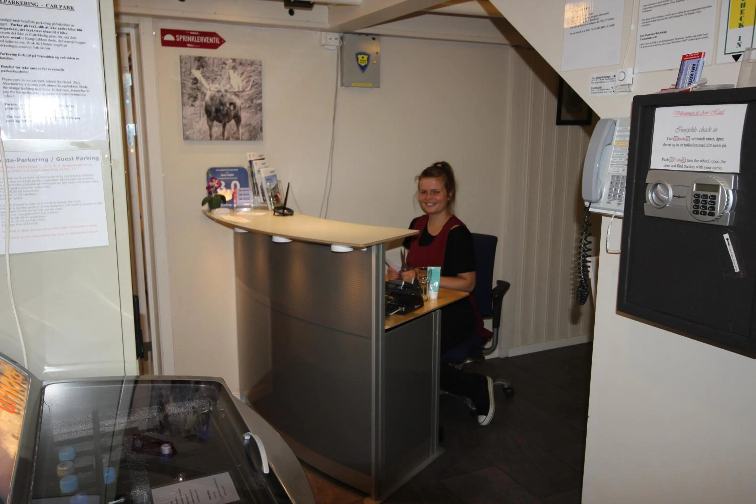 Lobby or reception in Ami Hotel