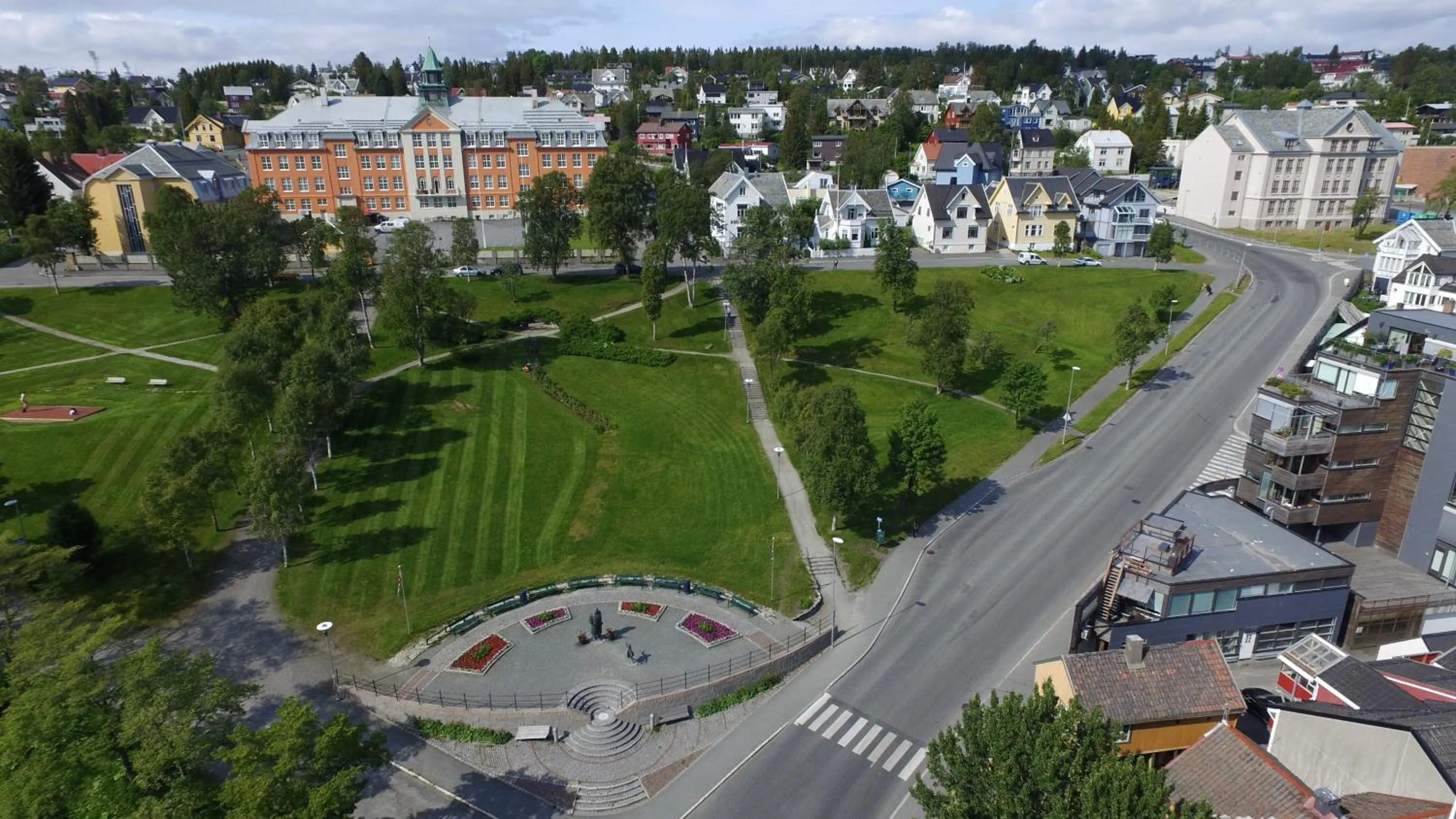 Bird's eye view in Ami Hotel