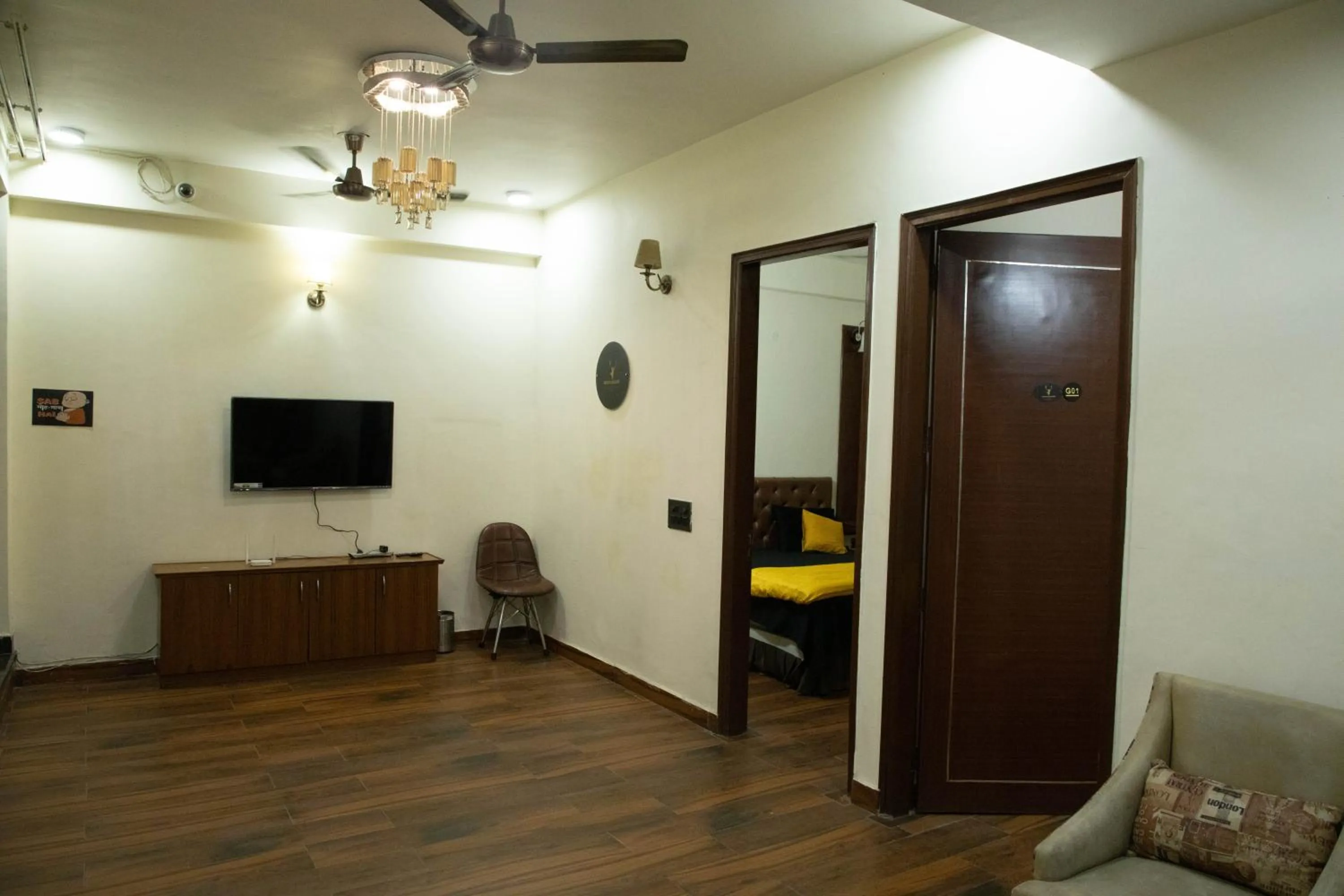 Living room, TV/Entertainment Center in Wish Leisure