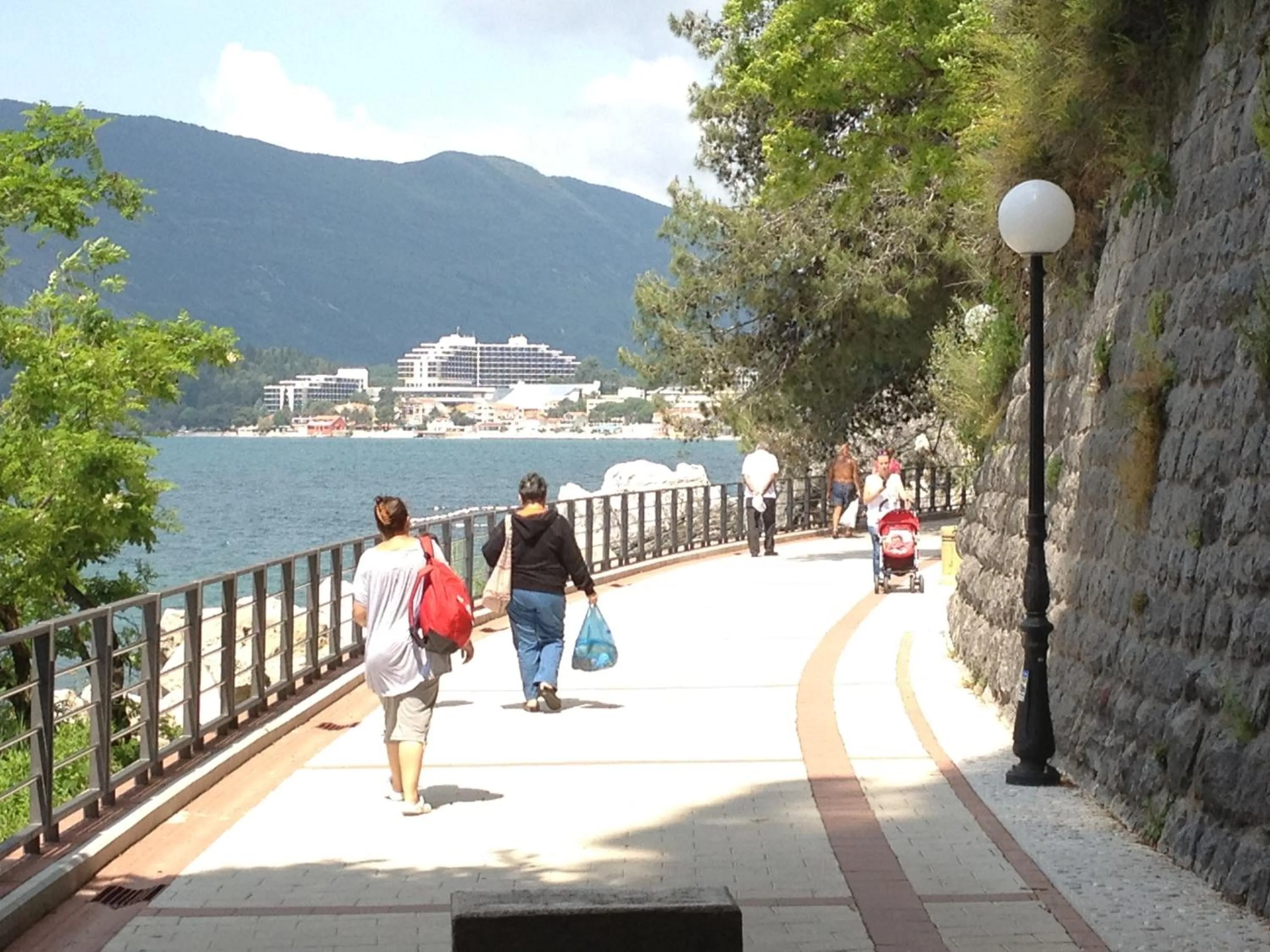 Sea view in Apartment Topla
