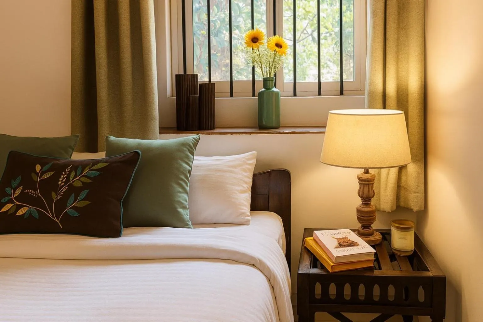 Queen Room with Garden View in Casa Do Leão - Heritage Boutique Stay