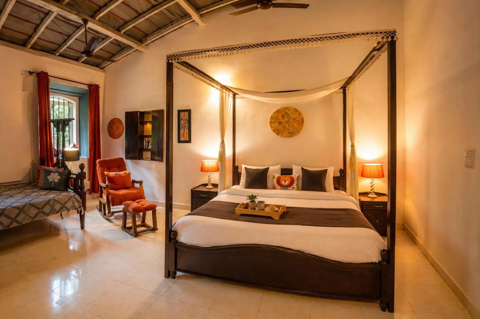 King Room with Garden View in Casa Do Leão - Heritage Boutique Stay