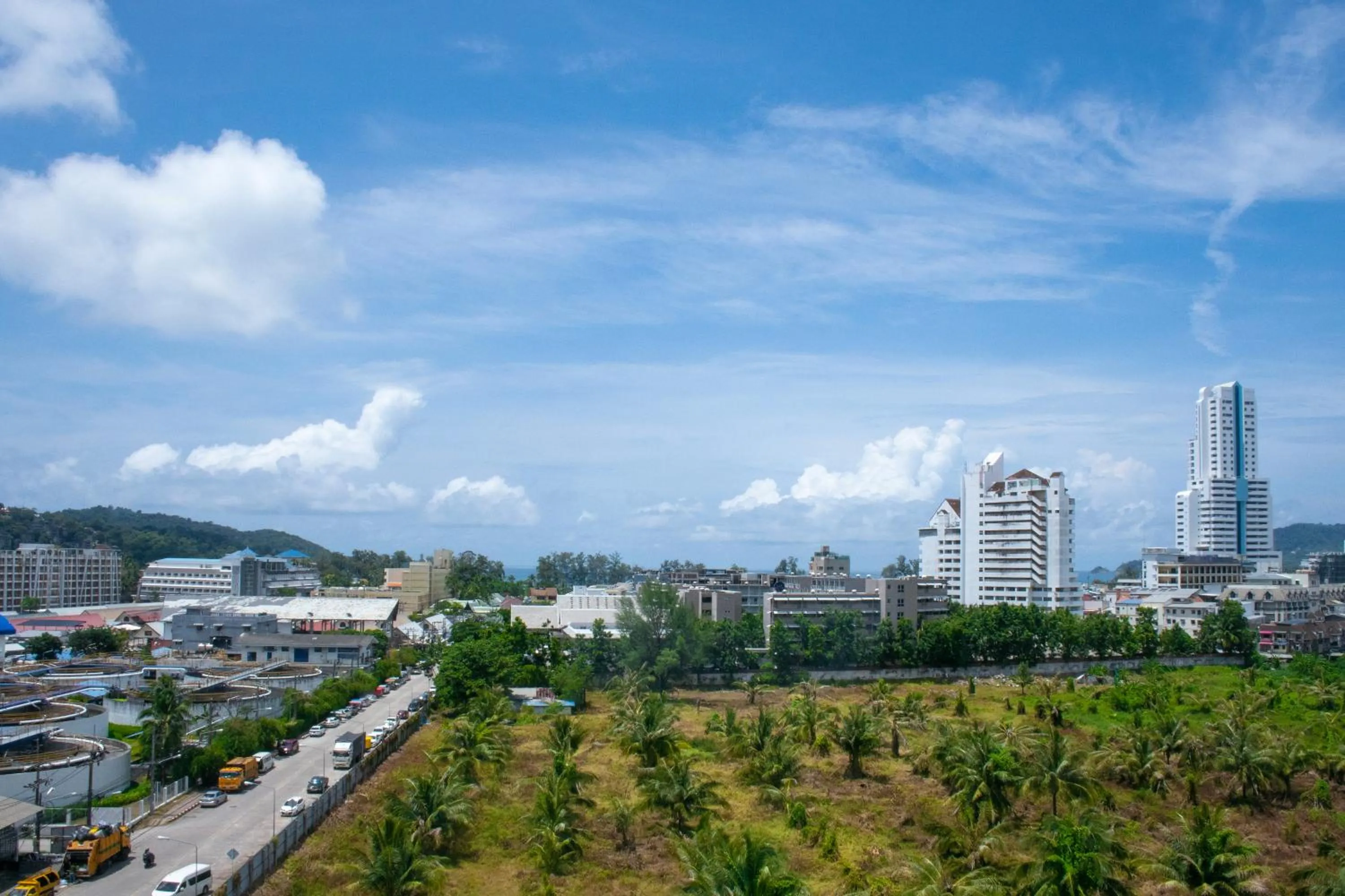 Bird's eye view in Patong Diamond Hotel
