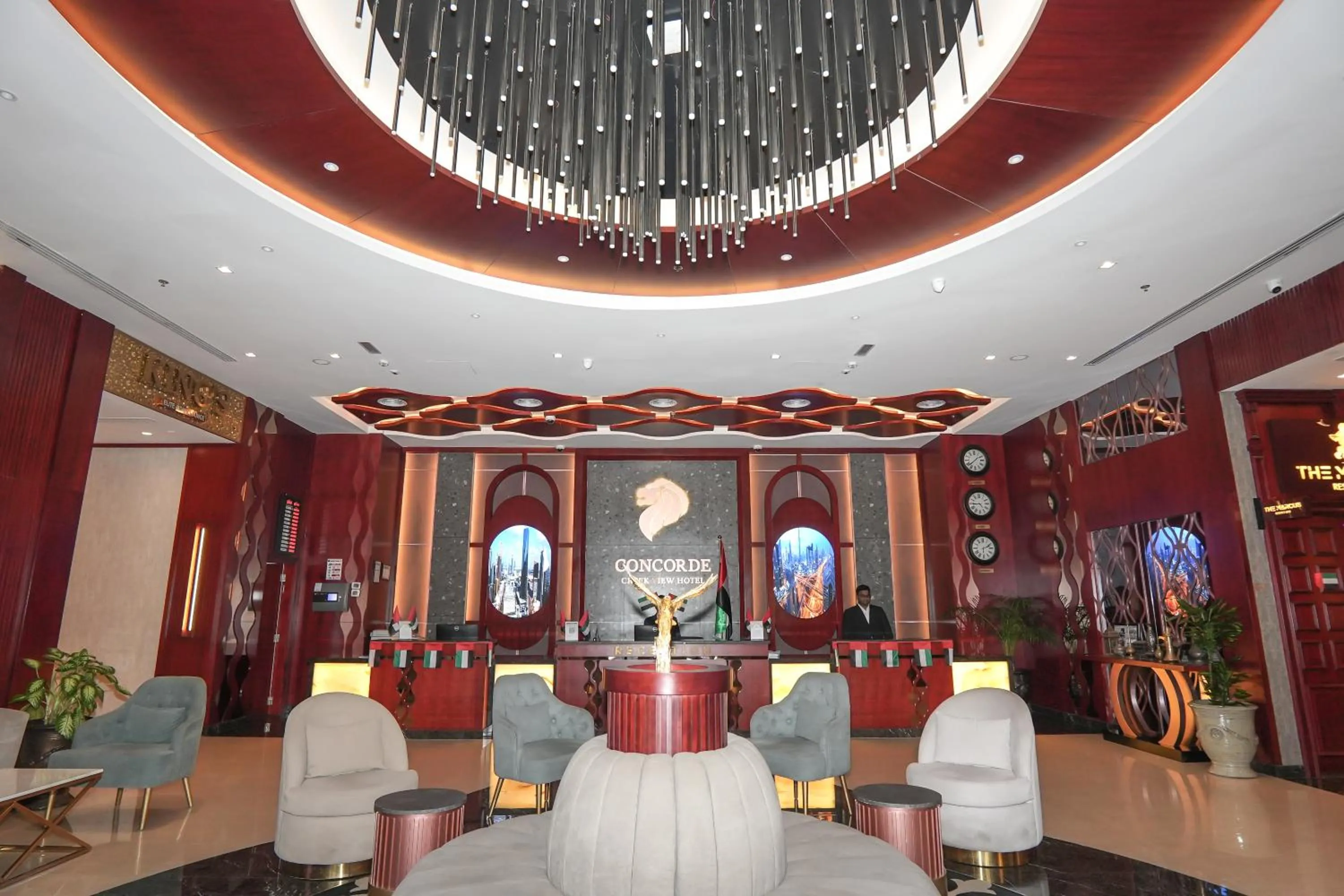 Lobby or reception in Concorde Creek View Hotel Bur Dubai