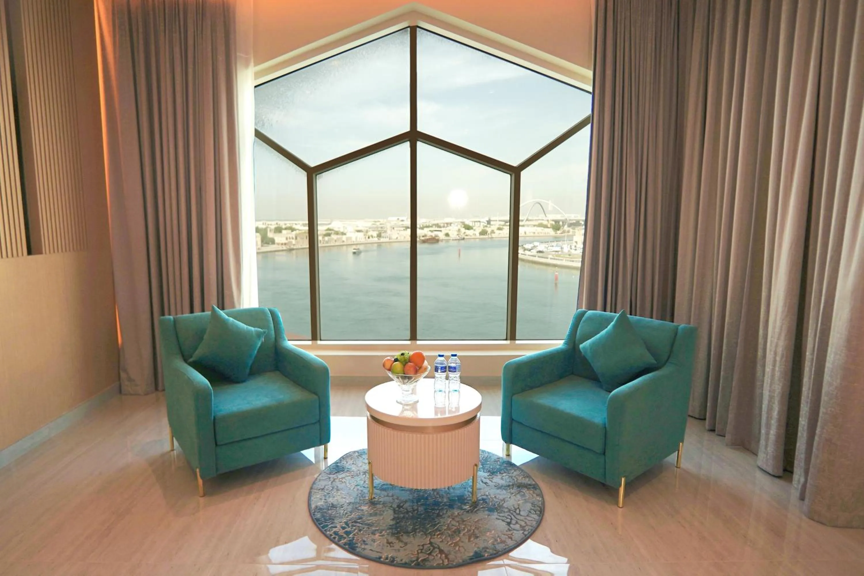 Sea view in Concorde Creek View Hotel Bur Dubai