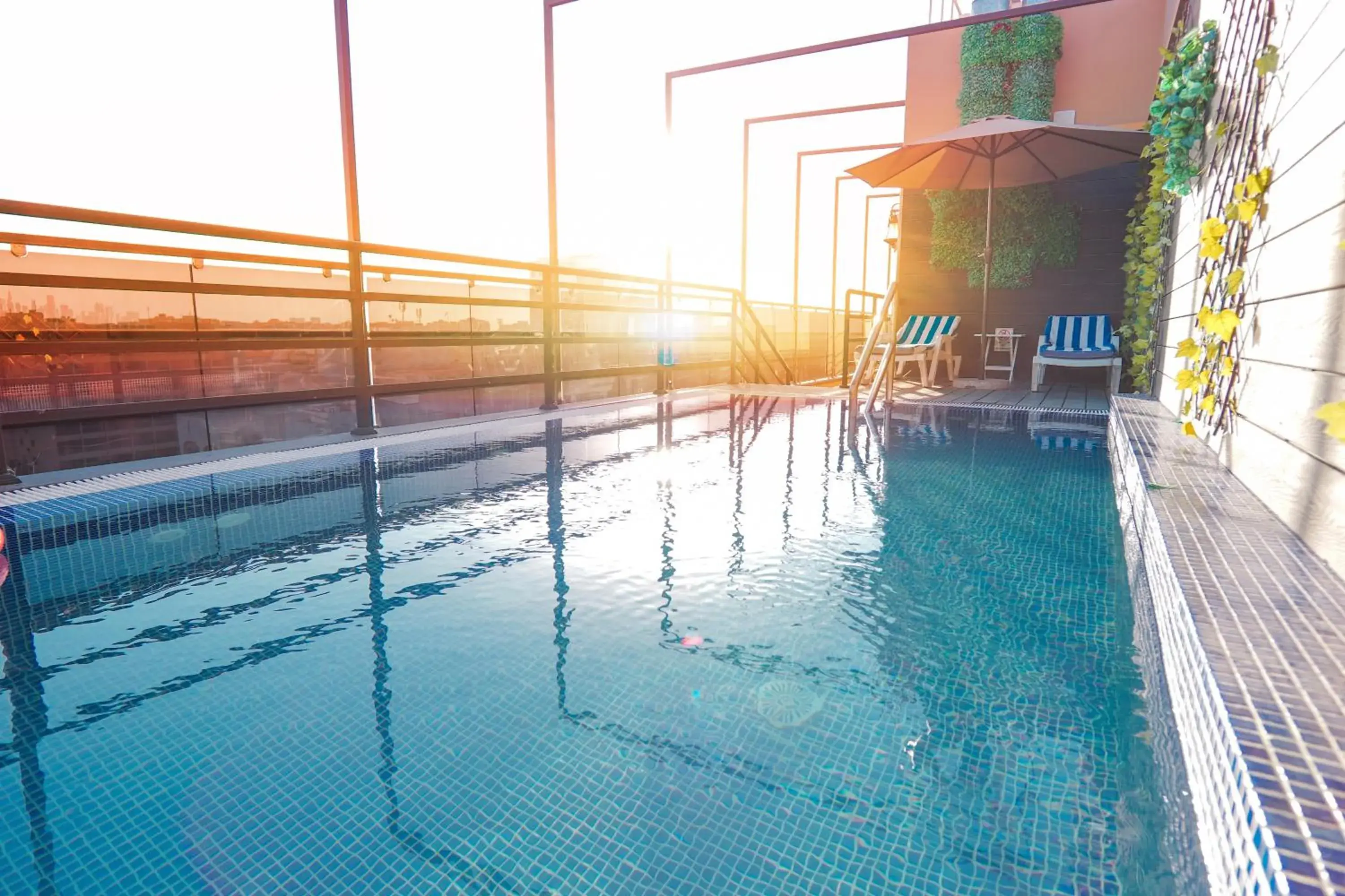 Swimming pool in Concorde Creek View Hotel Bur Dubai Swimming pool in Concorde Creek View Hotel Bur Dubai