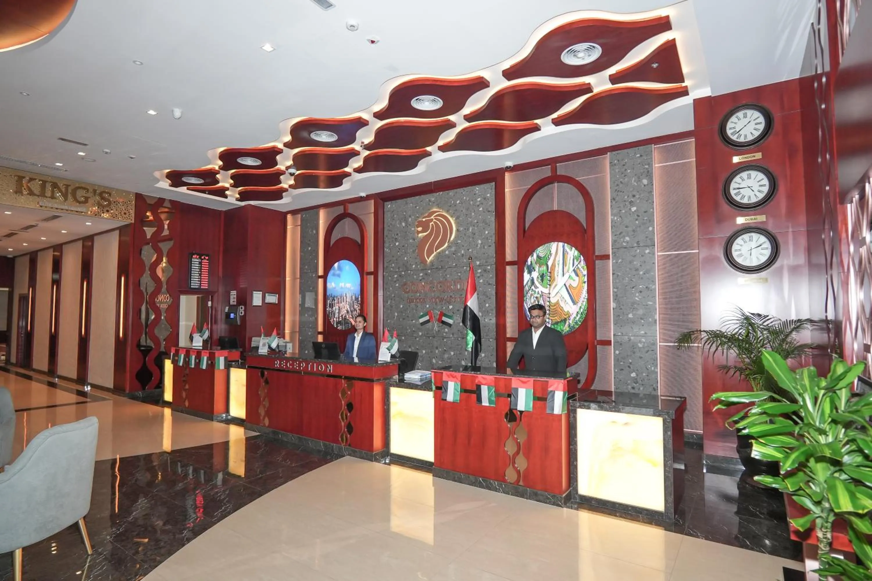 Lobby or reception in Concorde Creek View Hotel Bur Dubai