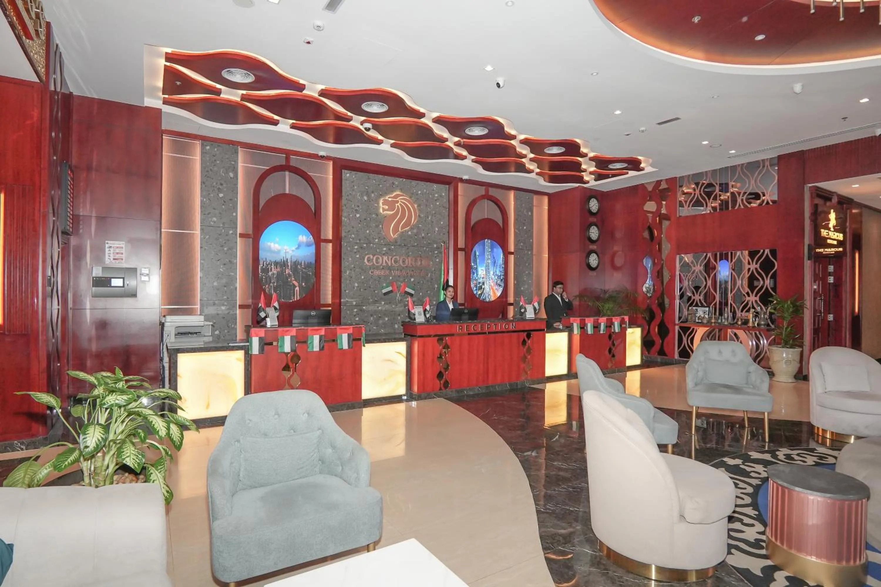 Lobby or reception in Concorde Creek View Hotel Bur Dubai