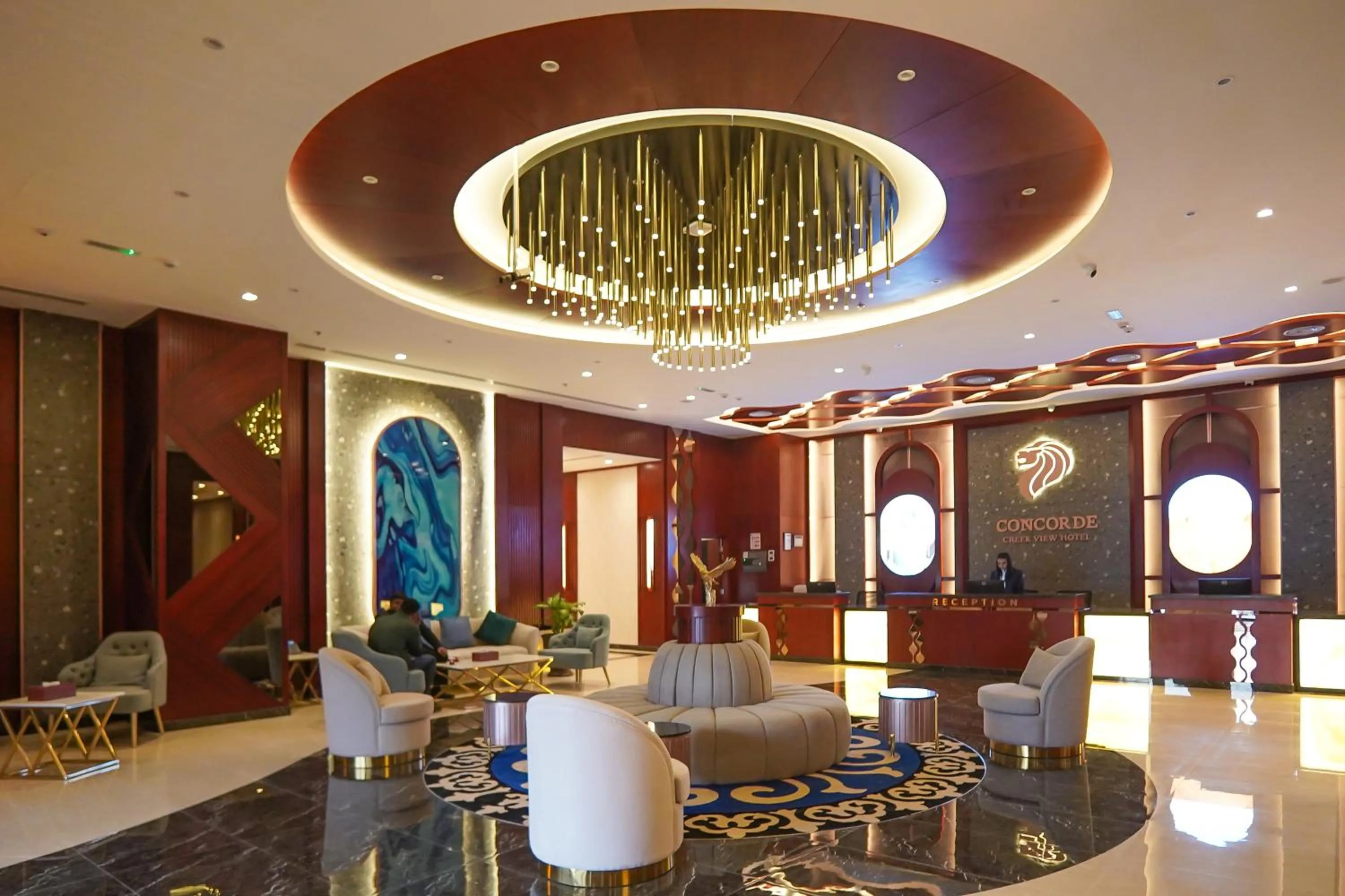Lobby or reception in Concorde Creek View Hotel Bur Dubai