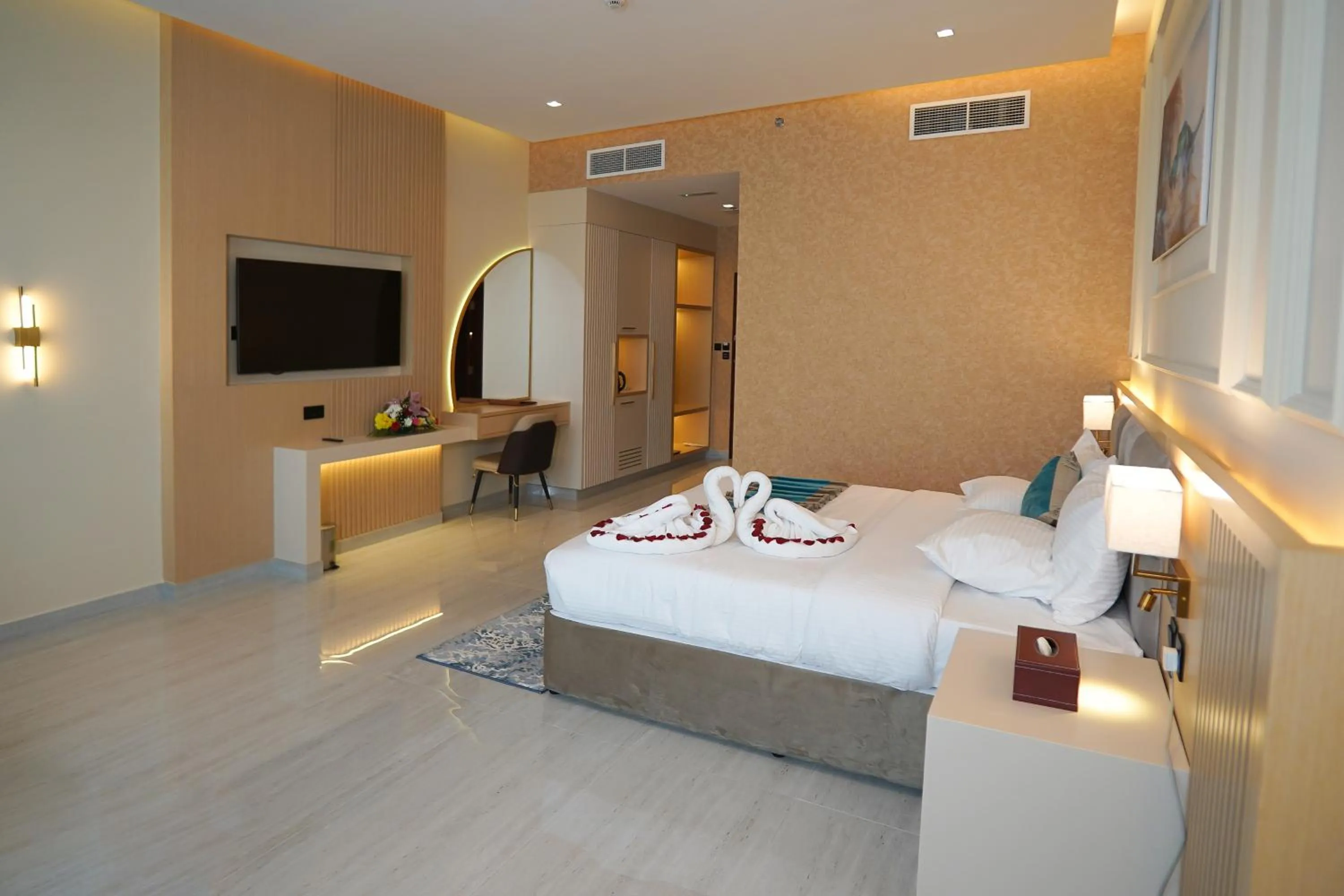 Bedroom, Bed in Concorde Creek View Hotel Bur Dubai