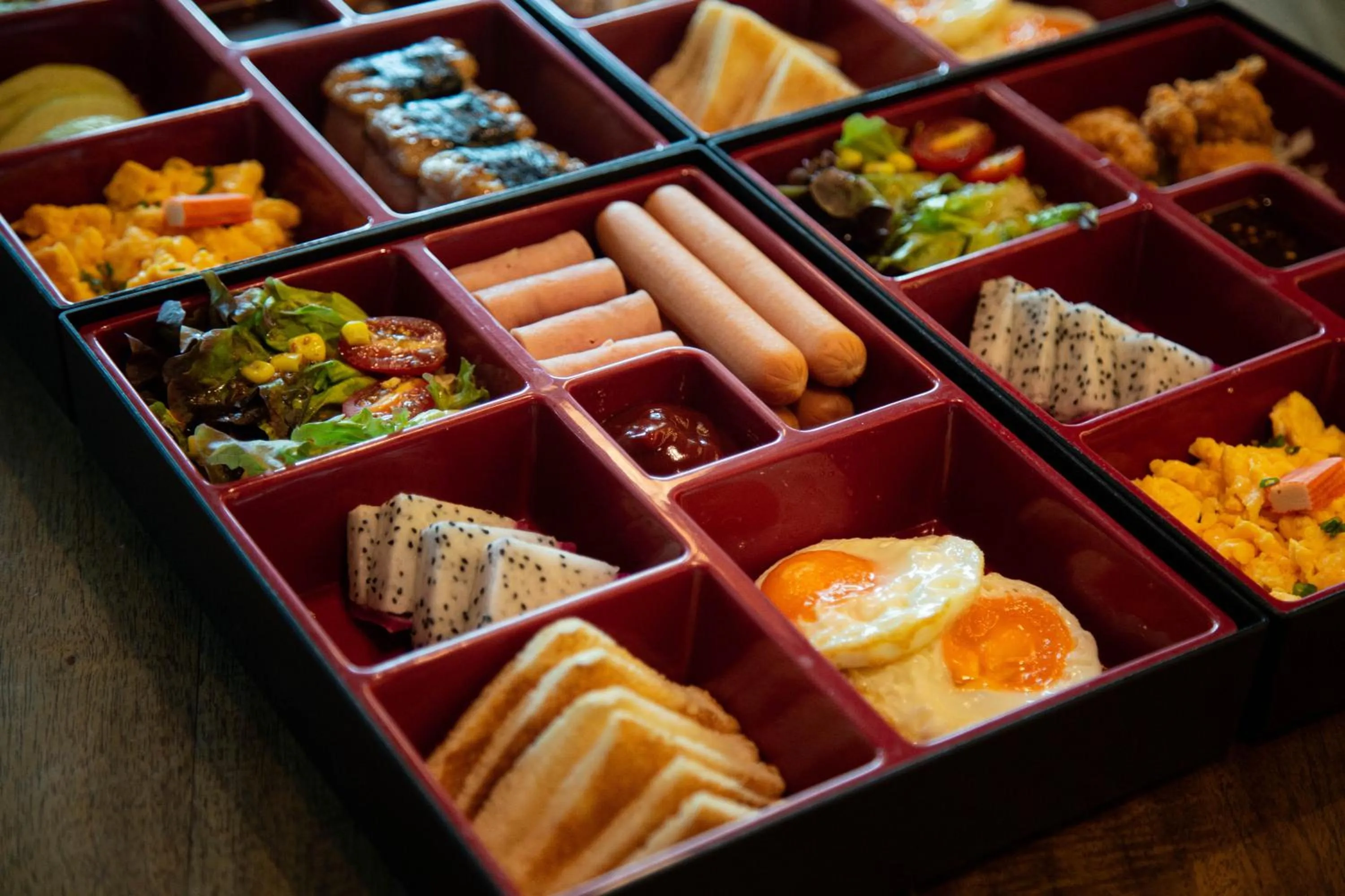 Asian breakfast in The Arch Phuket Hotel